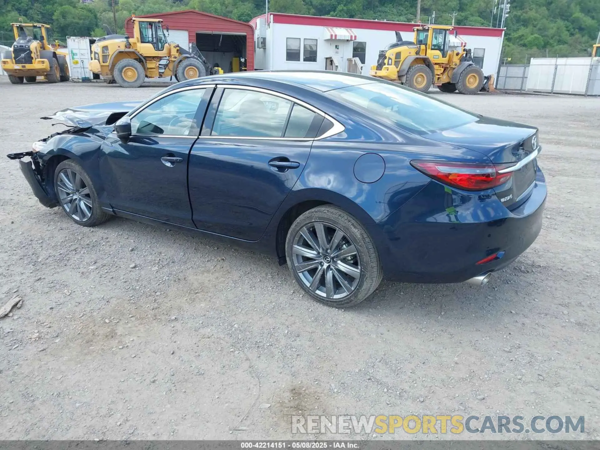 3 Фотография поврежденного автомобиля JM1GL1VM6M1616583 MAZDA MAZDA6 2021