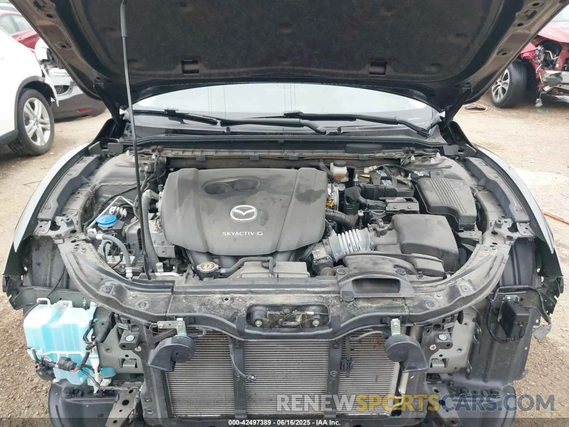 10 Фотография поврежденного автомобиля JM1GL1VM8M1603074 MAZDA MAZDA6 2021
