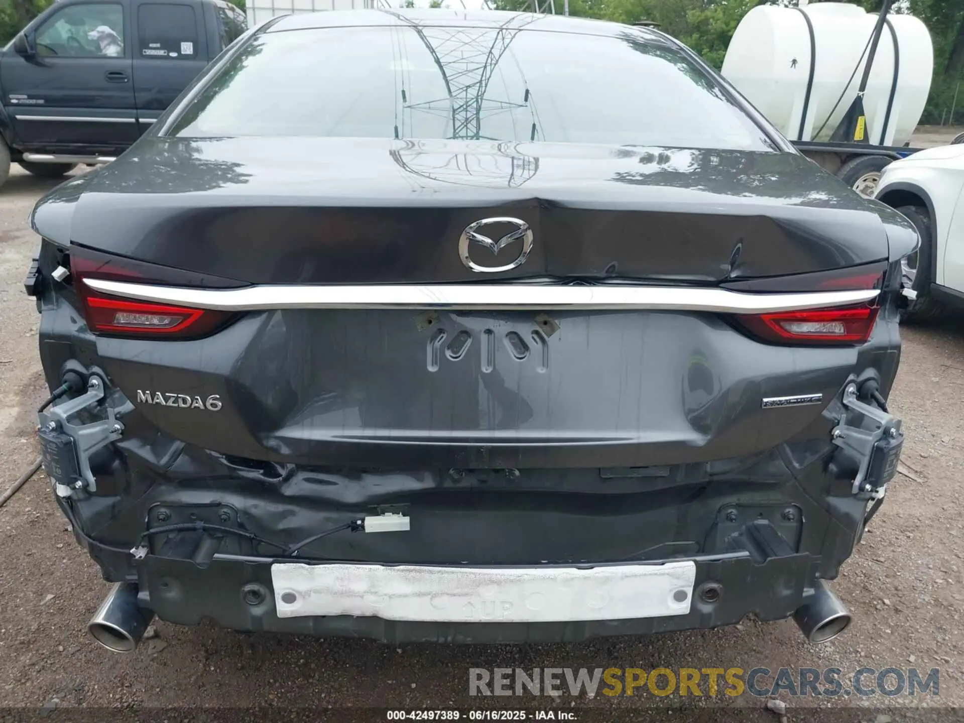 6 Фотография поврежденного автомобиля JM1GL1VM8M1603074 MAZDA MAZDA6 2021