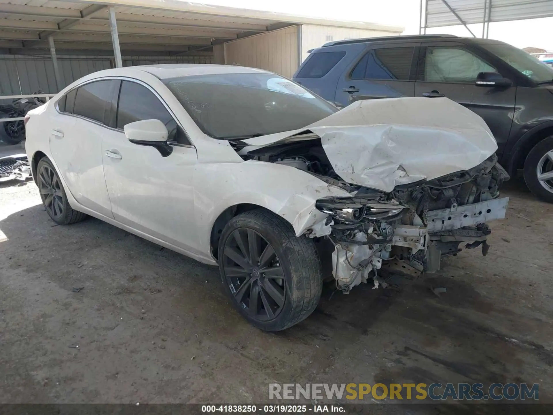 1 Photograph of a damaged car JM1GL1VMXM1608079 MAZDA MAZDA6 2021