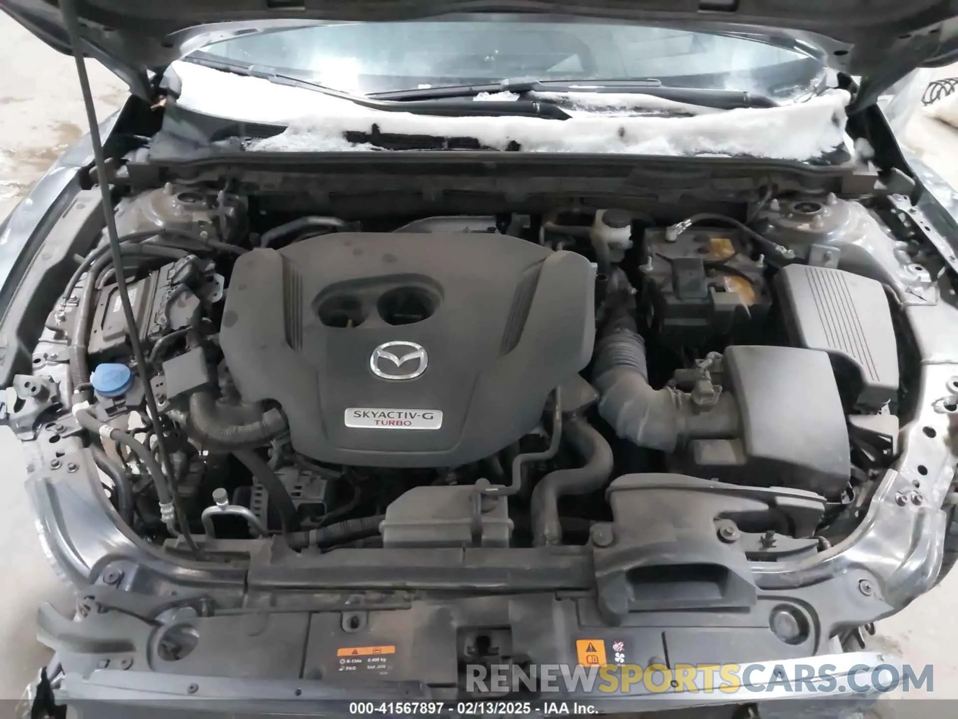 10 Фотография поврежденного автомобиля JM1GL1WY5M1610808 MAZDA MAZDA6 2021