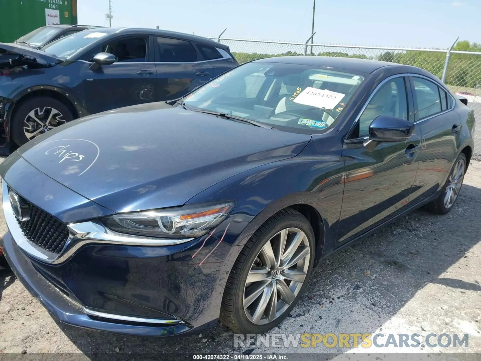 2 Фотография поврежденного автомобиля JM1GL1WY8M1613203 MAZDA MAZDA6 2021
