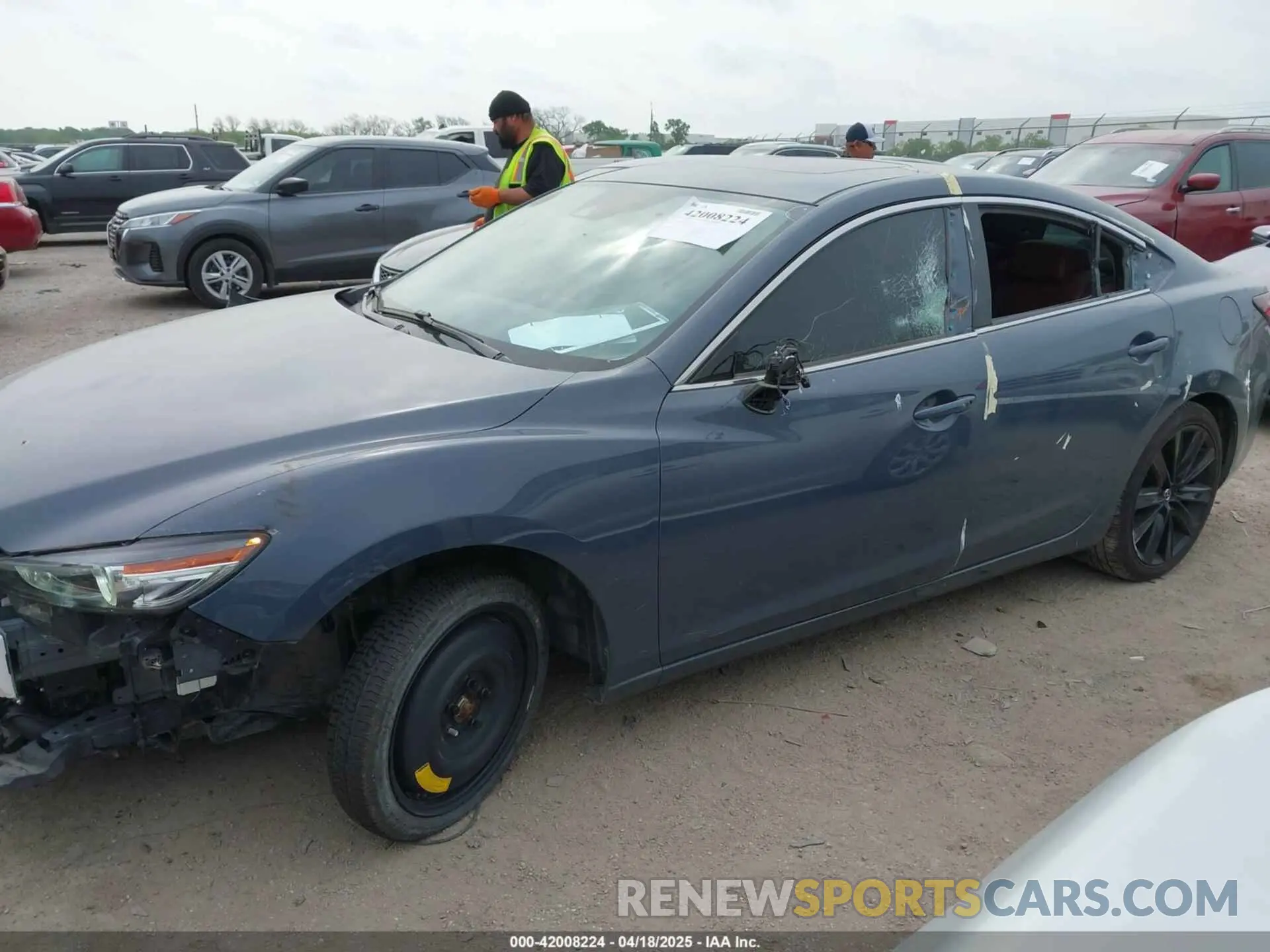 6 Photograph of a damaged car JM1GL1WY8M1614559 MAZDA MAZDA6 2021