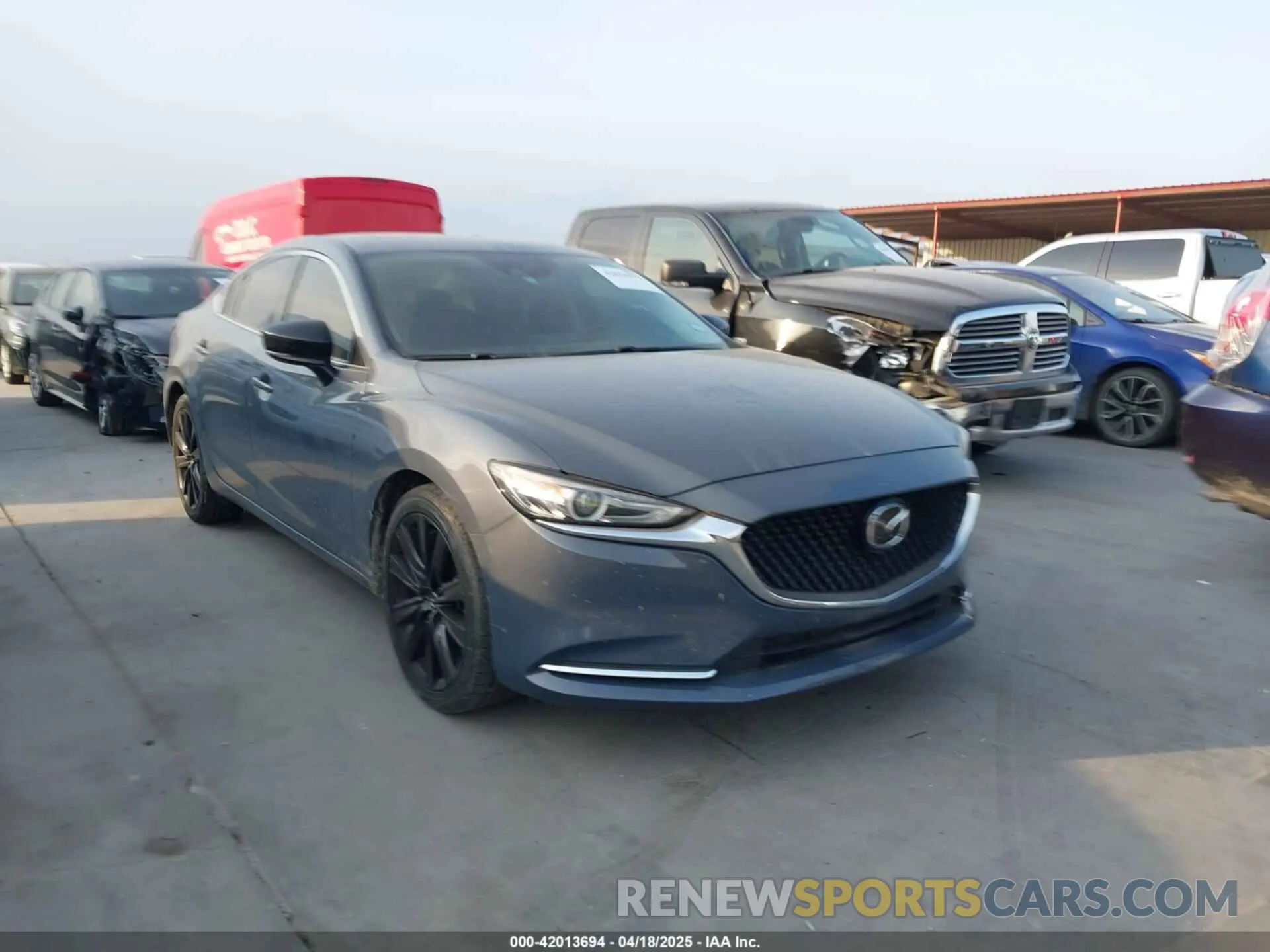 1 Фотография поврежденного автомобиля JM1GL1WY9M1609502 MAZDA MAZDA6 2021