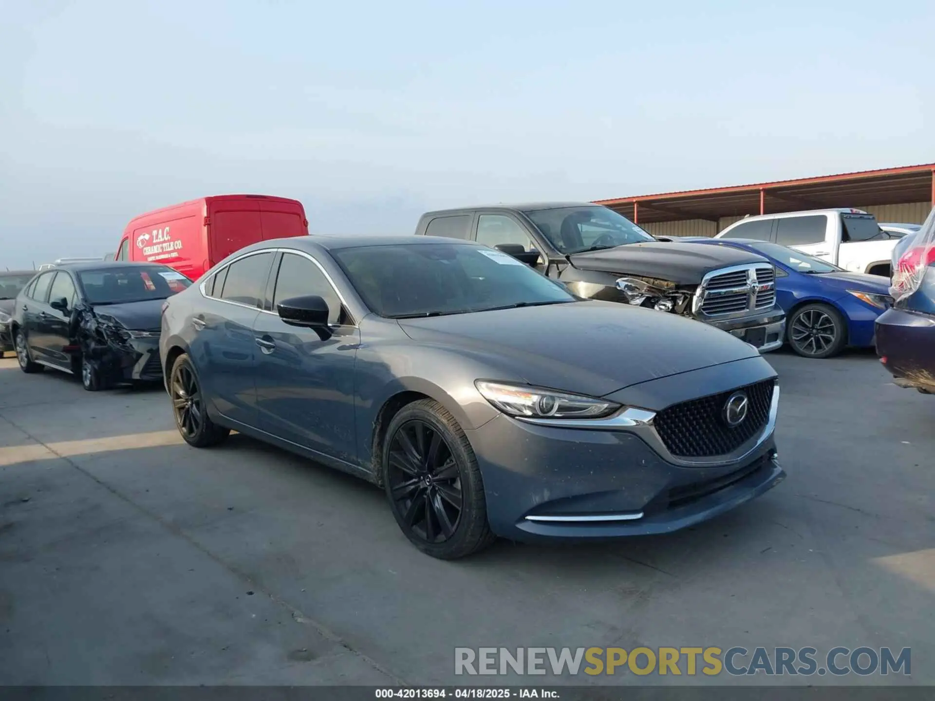 13 Фотография поврежденного автомобиля JM1GL1WY9M1609502 MAZDA MAZDA6 2021
