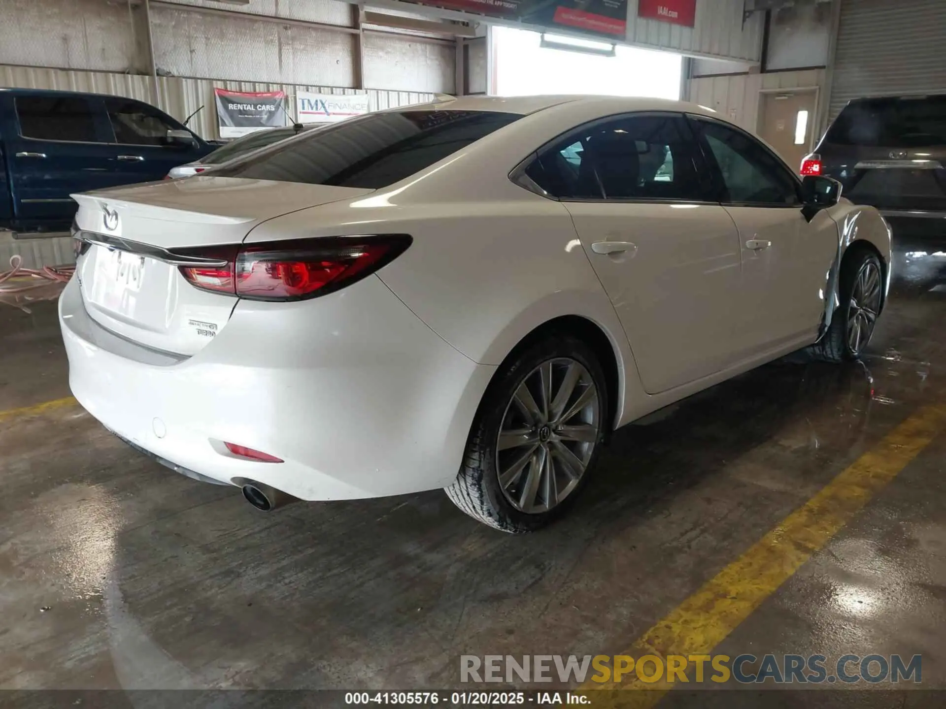 4 Фотография поврежденного автомобиля JM1GL1WY9M1614117 MAZDA MAZDA6 2021
