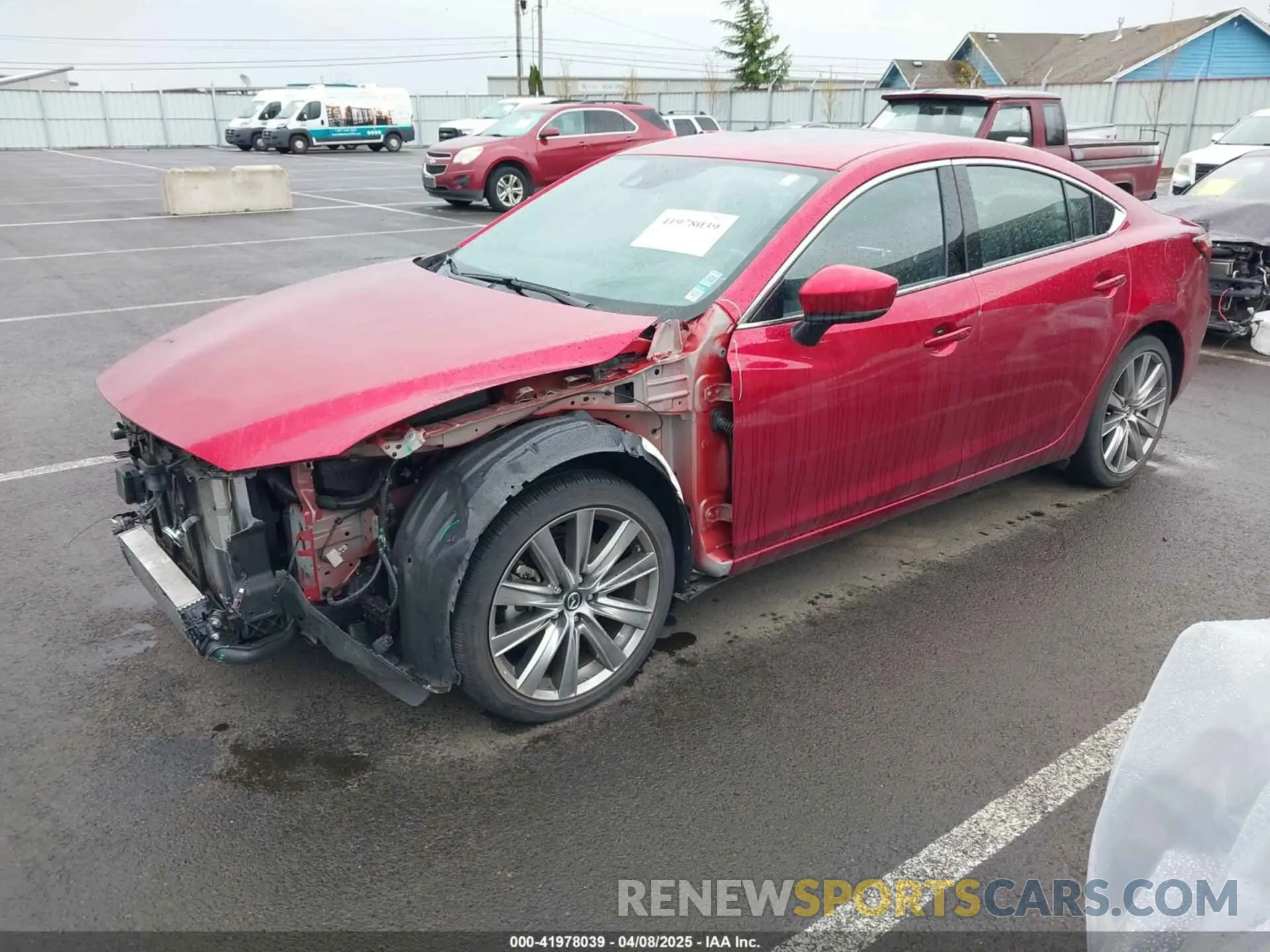 2 Фотография поврежденного автомобиля JM1GL1XY0M1611671 MAZDA MAZDA6 2021