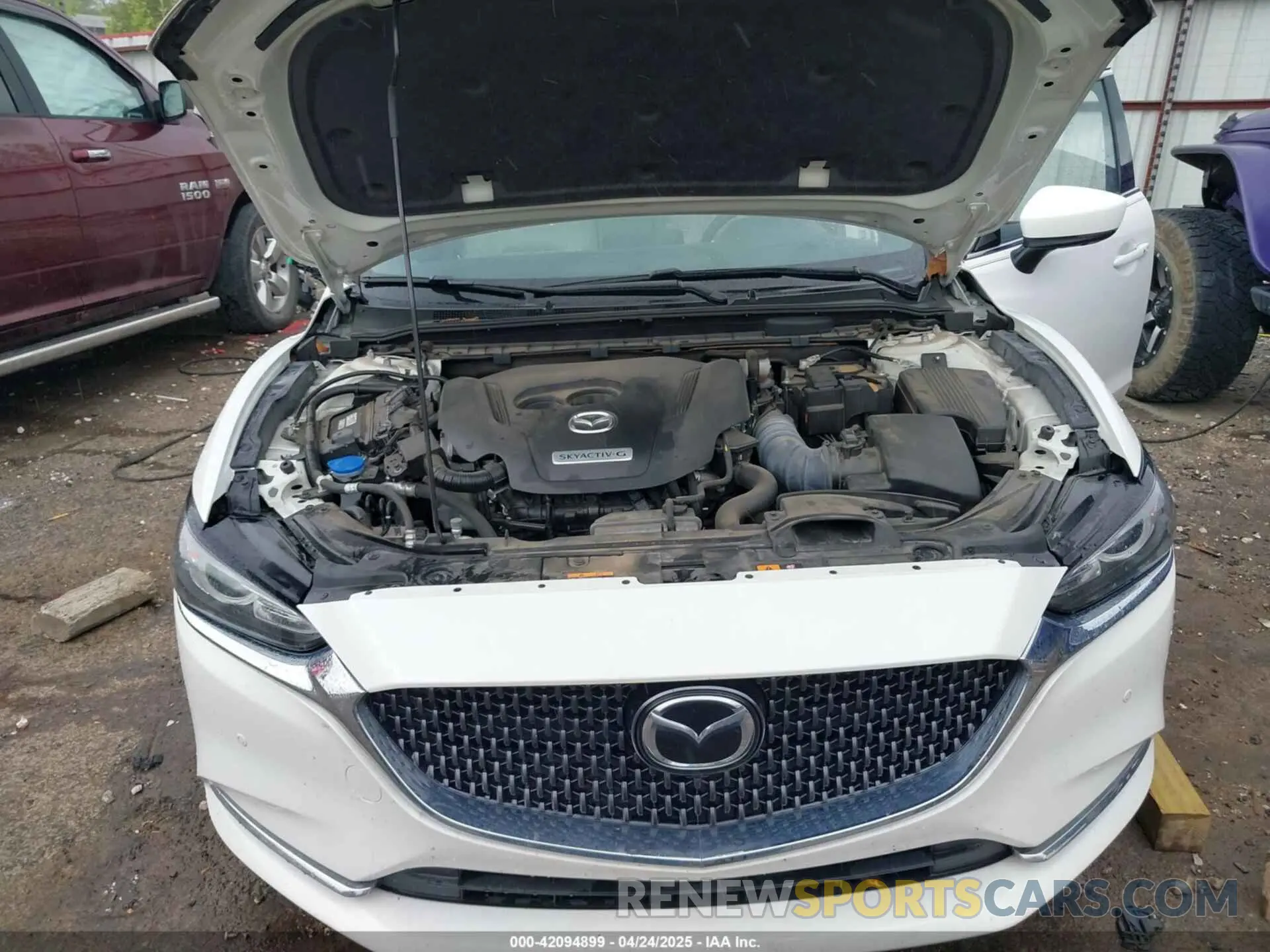 10 Фотография поврежденного автомобиля JM1GL1XY2M1600865 MAZDA MAZDA6 2021