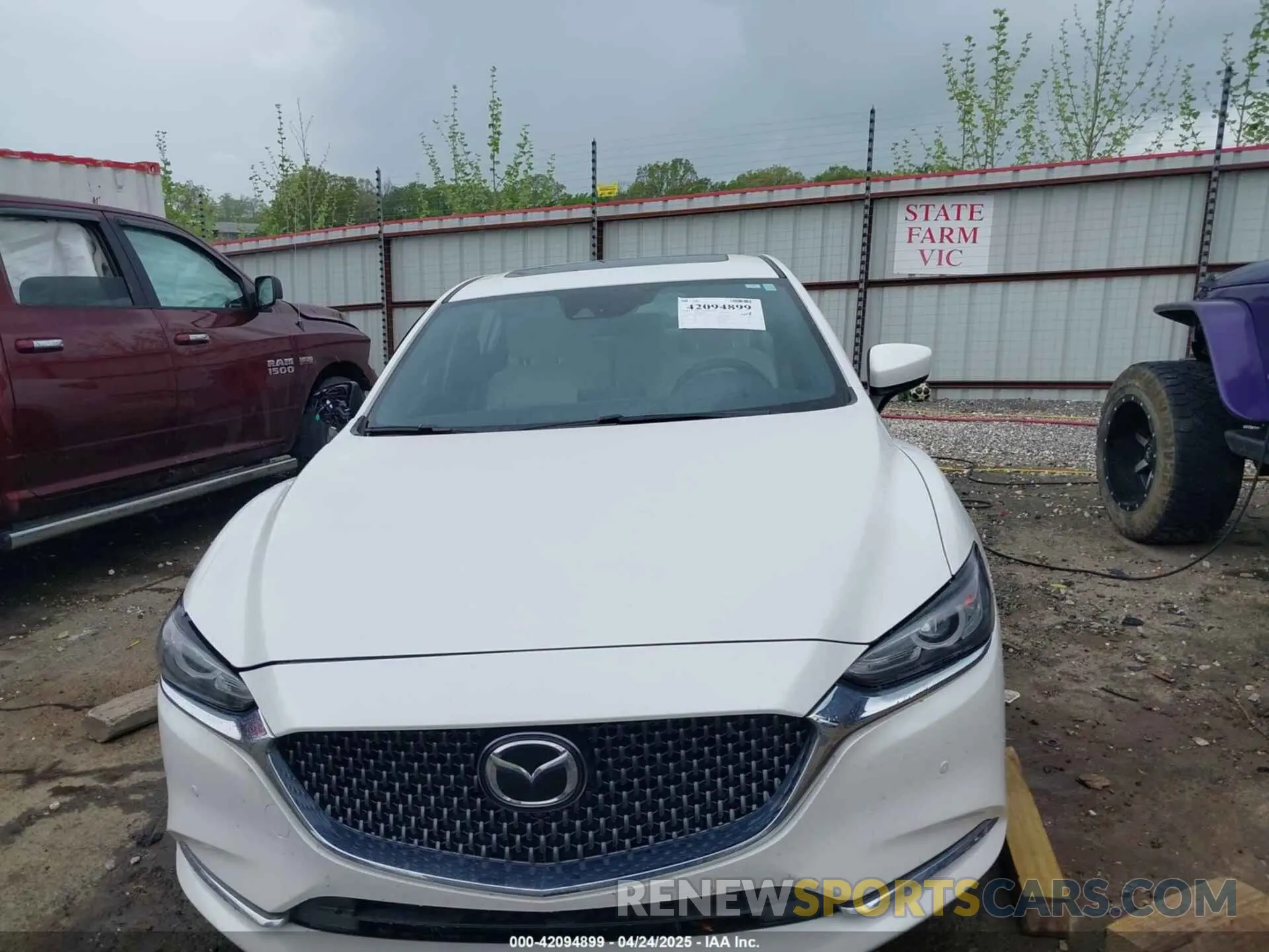 12 Фотография поврежденного автомобиля JM1GL1XY2M1600865 MAZDA MAZDA6 2021