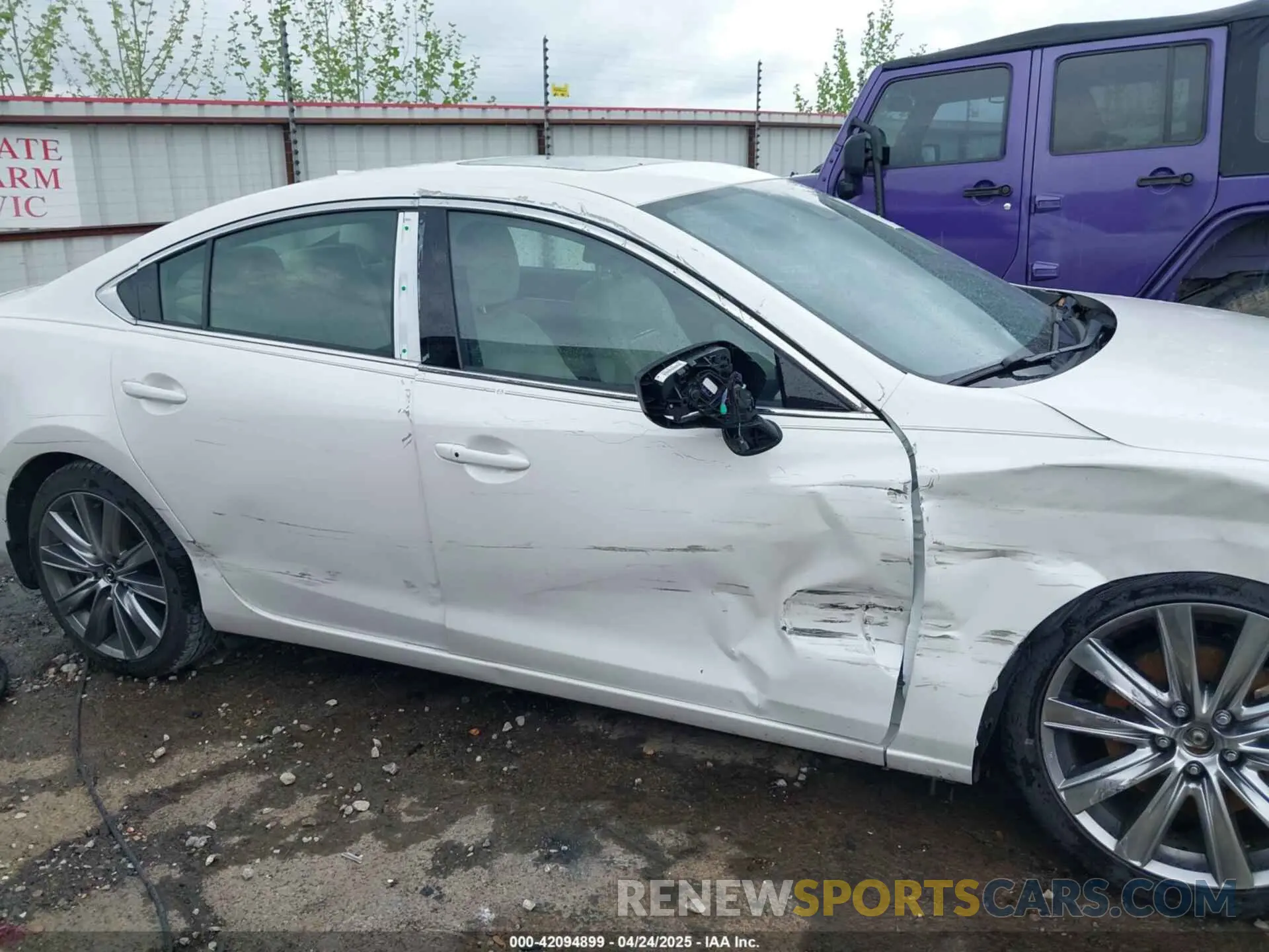 13 Фотография поврежденного автомобиля JM1GL1XY2M1600865 MAZDA MAZDA6 2021