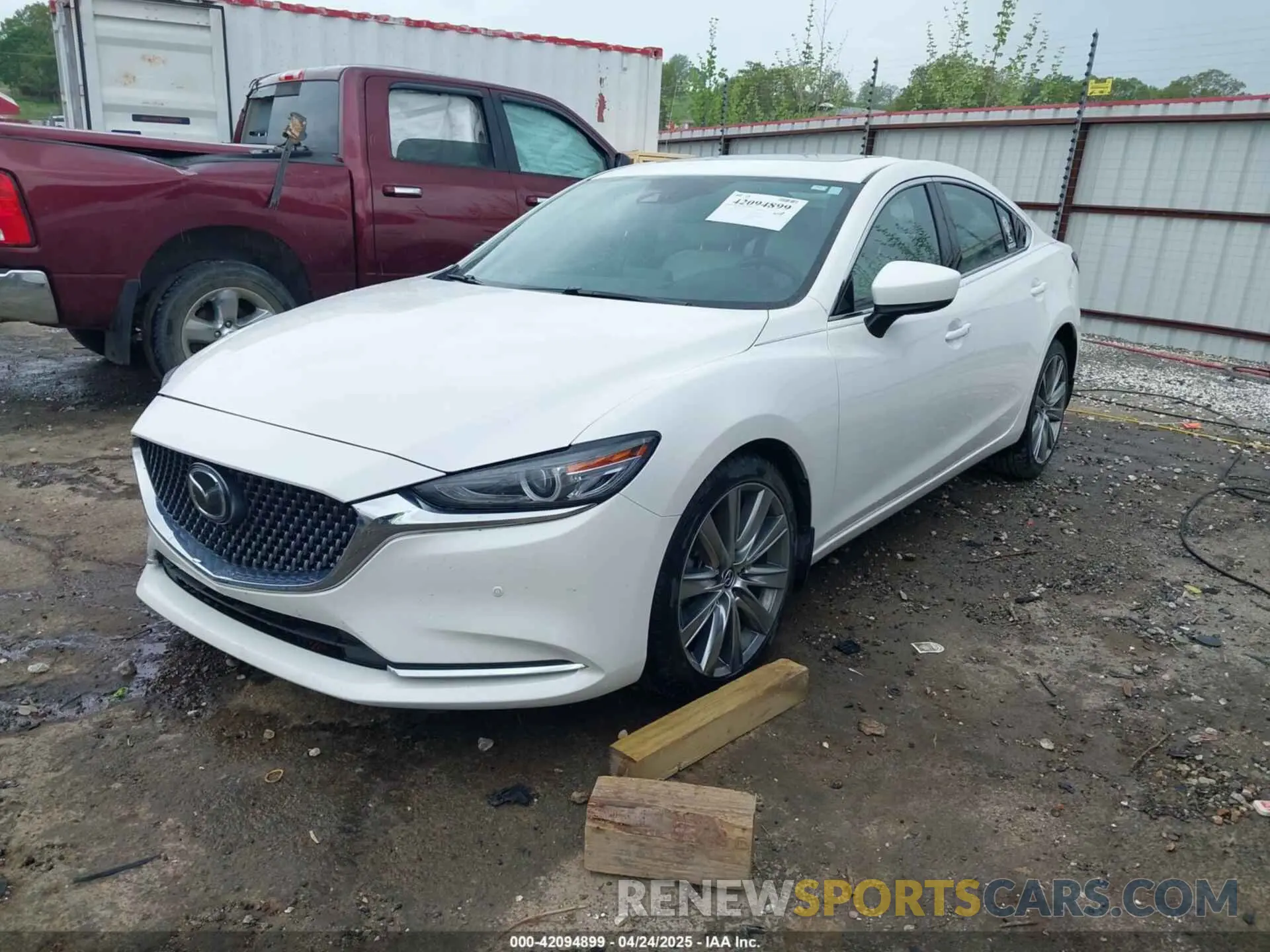 2 Фотография поврежденного автомобиля JM1GL1XY2M1600865 MAZDA MAZDA6 2021