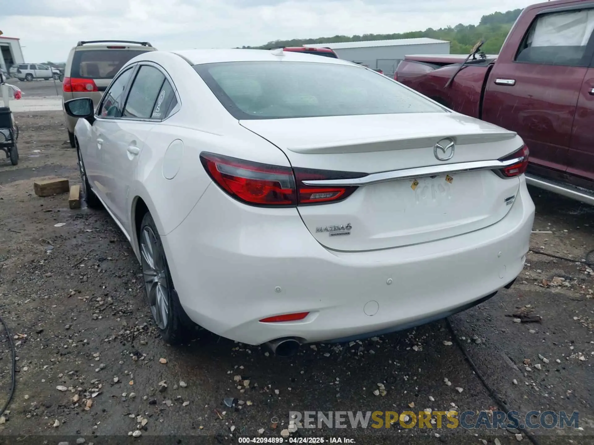 3 Фотография поврежденного автомобиля JM1GL1XY2M1600865 MAZDA MAZDA6 2021
