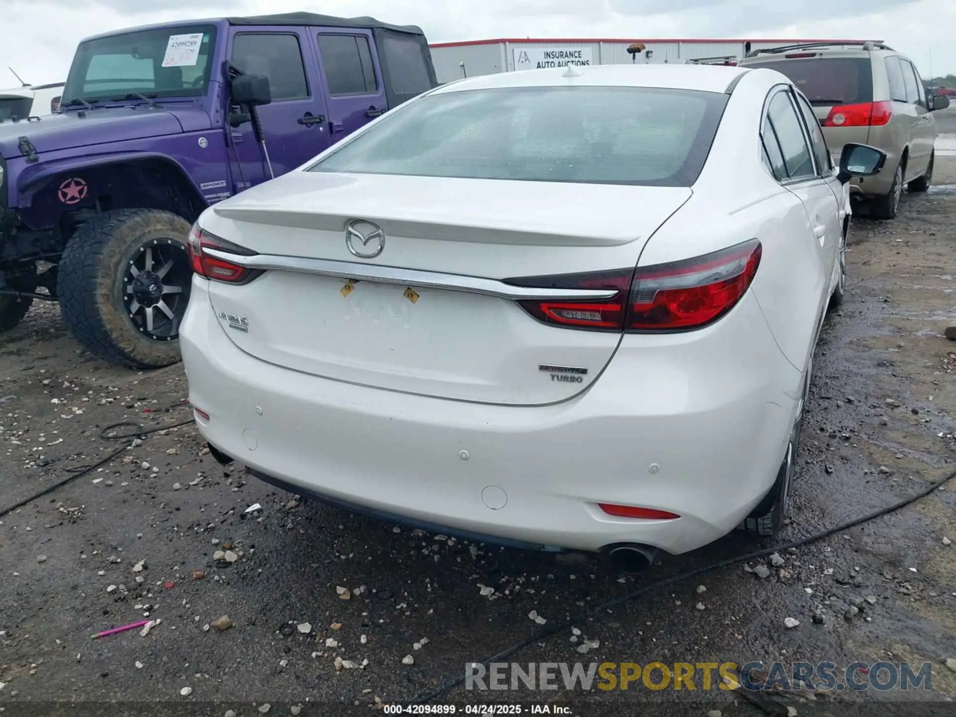 4 Фотография поврежденного автомобиля JM1GL1XY2M1600865 MAZDA MAZDA6 2021