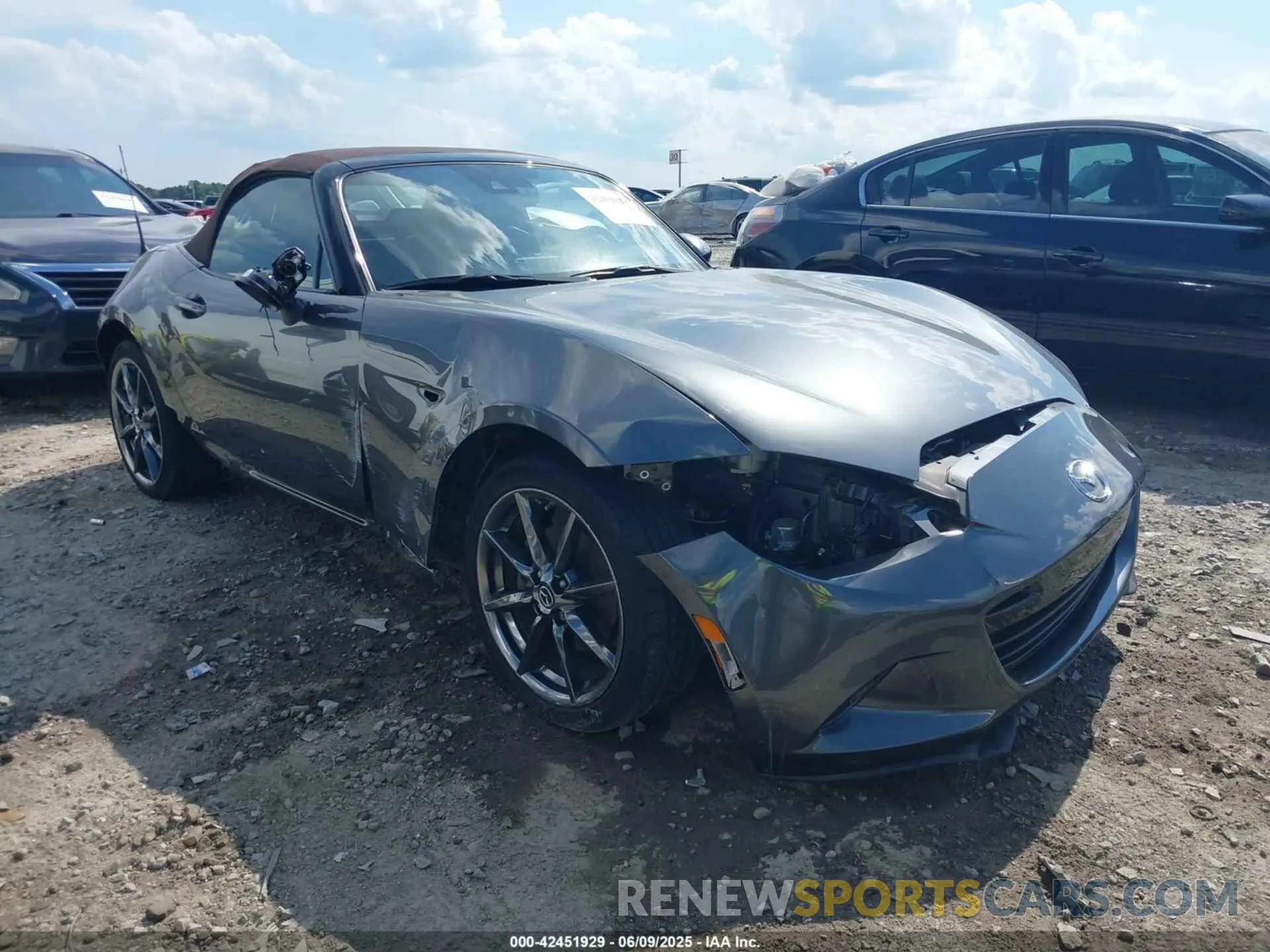 1 Photograph of a damaged car JM1NDAD77K0307238 MAZDA MX-5 MIATA 2019