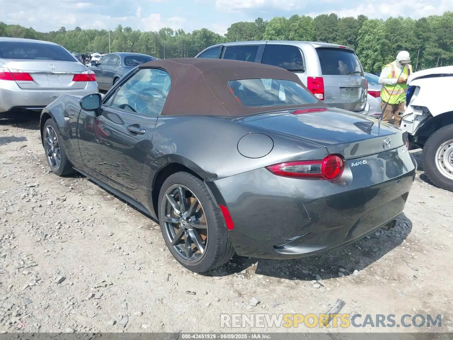 3 Photograph of a damaged car JM1NDAD77K0307238 MAZDA MX-5 MIATA 2019