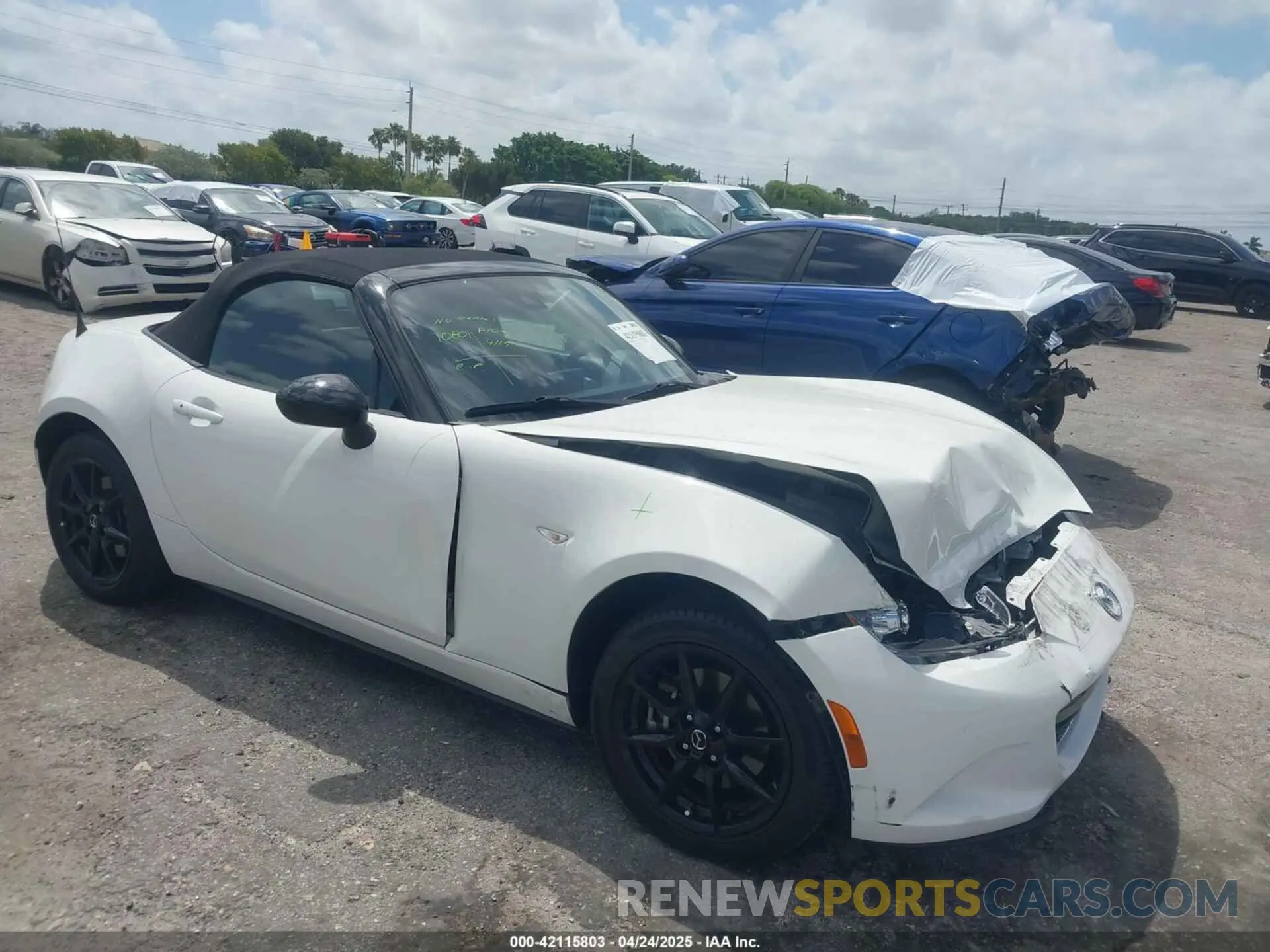 1 Фотография поврежденного автомобиля JM1NDAB7XL0417995 MAZDA MX-5 MIATA 2020