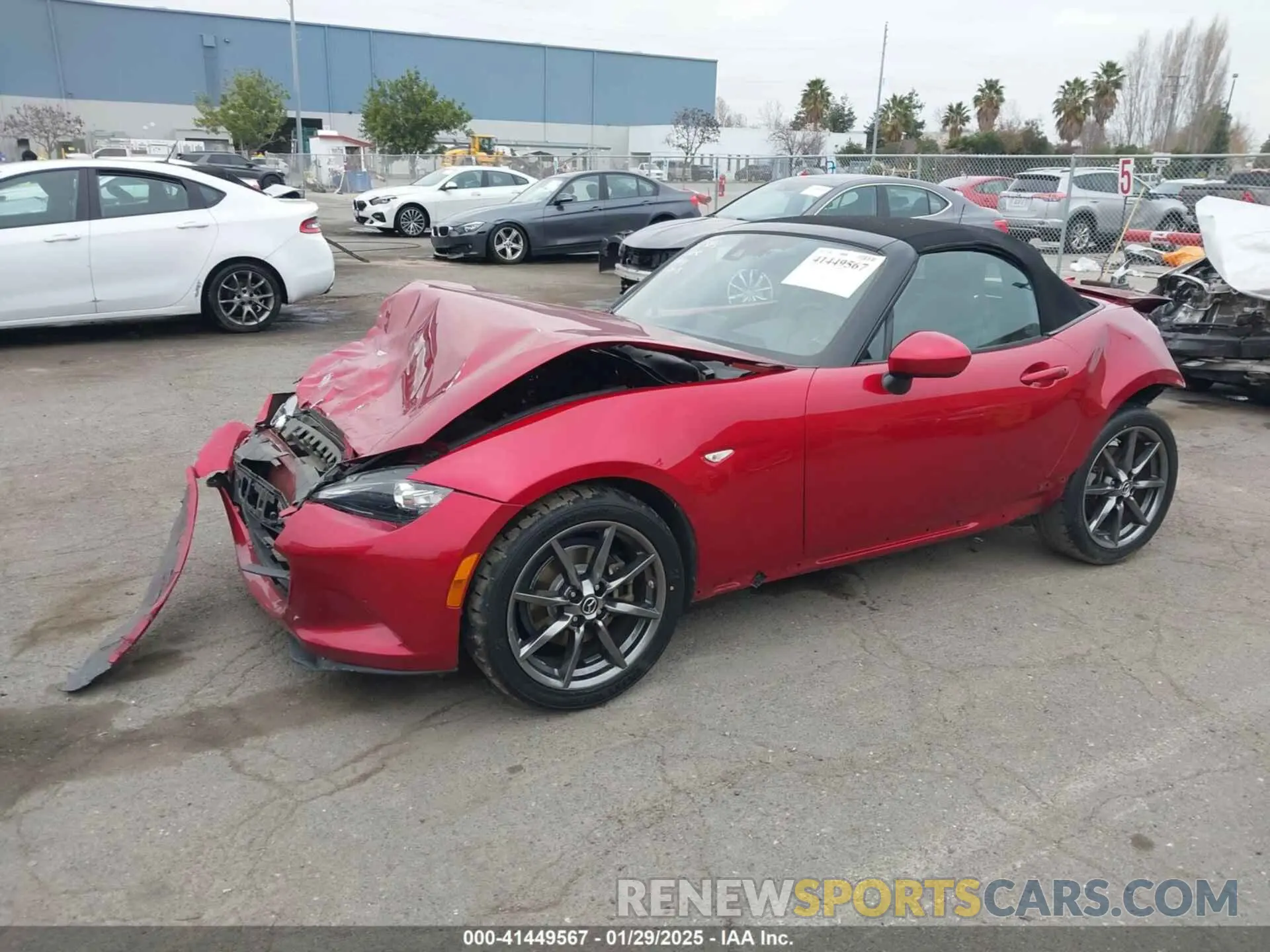 2 Фотография поврежденного автомобиля JM1NDAD76L0415741 MAZDA MX-5 MIATA 2020
