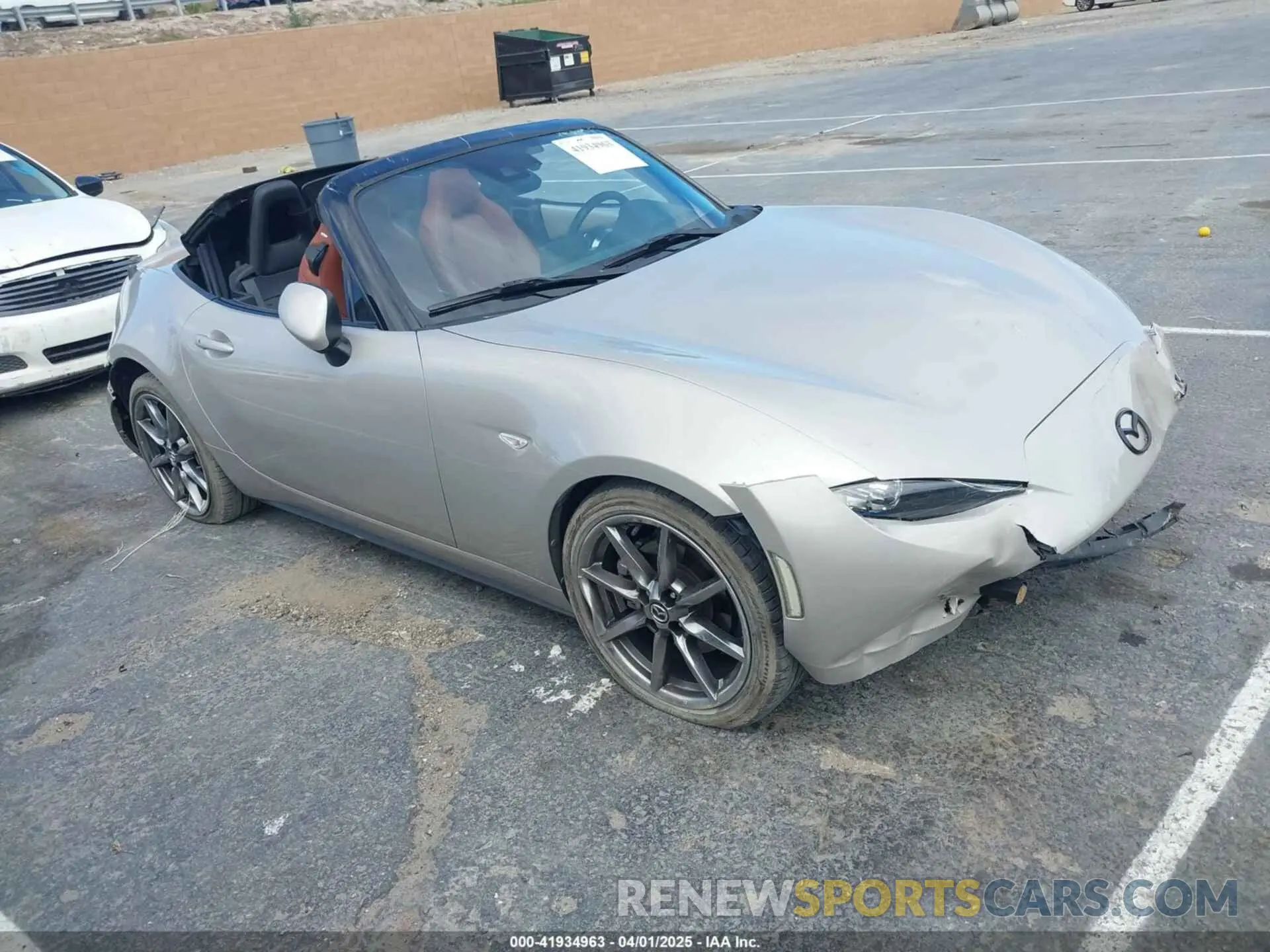 1 Photograph of a damaged car JM1NDAD73N0505190 MAZDA MX-5 MIATA 2022
