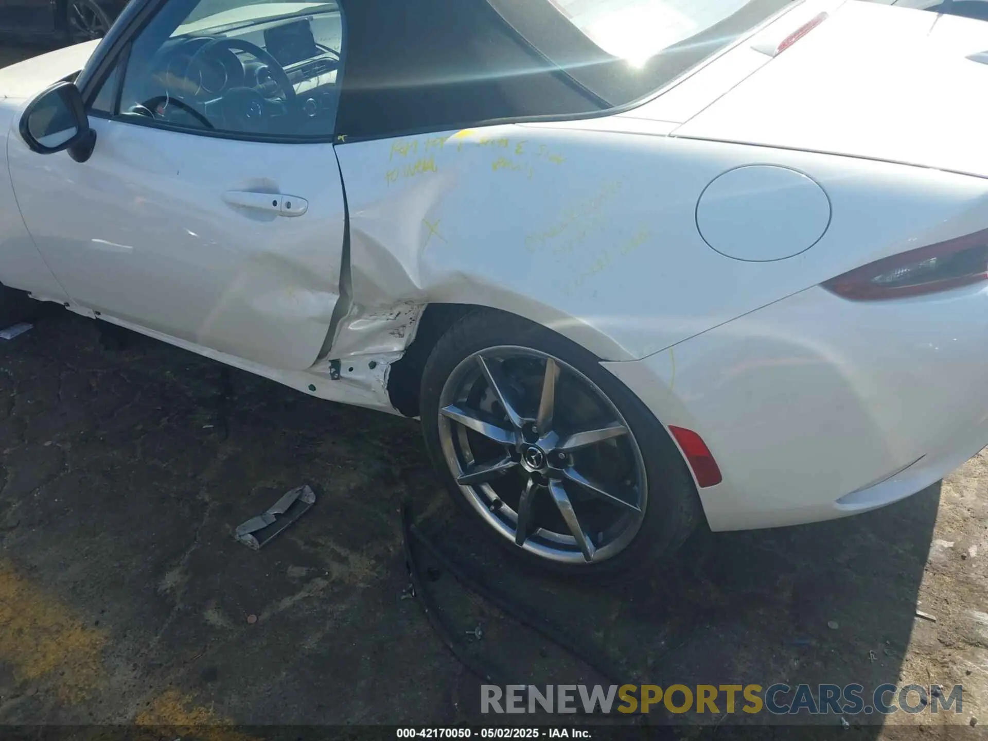 6 Photograph of a damaged car JM1NDAD70P0550851 MAZDA MX-5 MIATA 2023