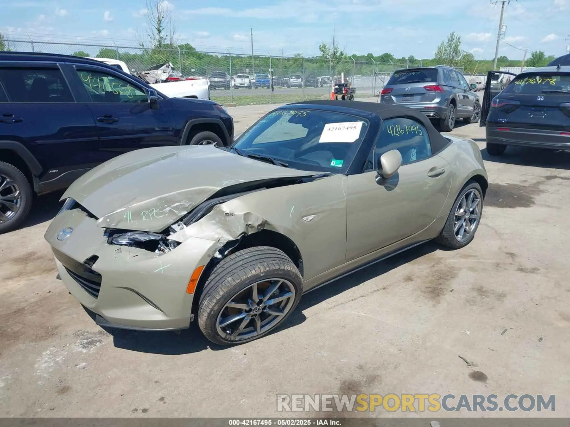2 Photograph of a damaged car JM1NDAD77P0550894 MAZDA MX-5 MIATA 2023
