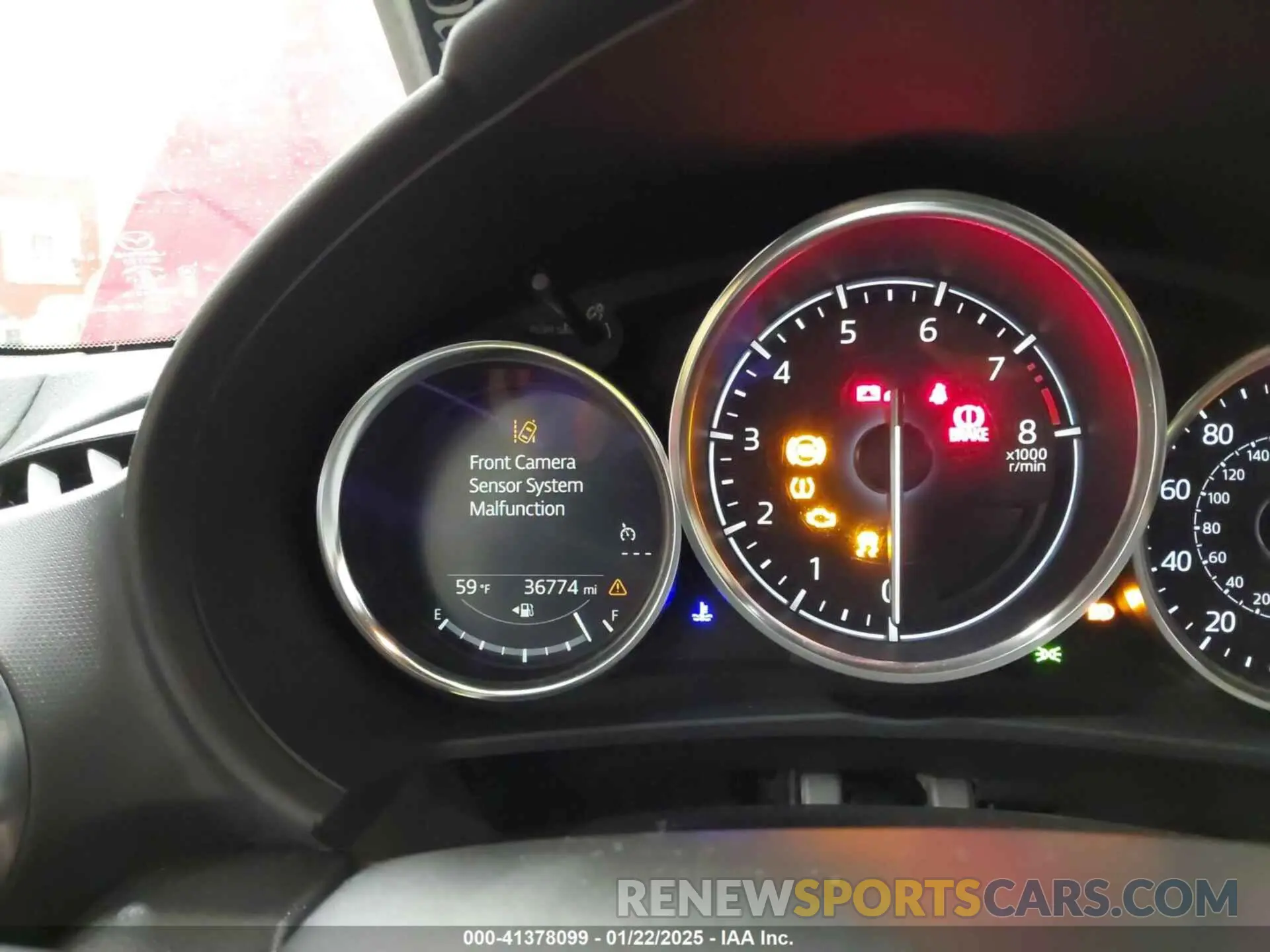 15 Фотография поврежденного автомобиля JM1NDAM76K0305514 MAZDA MX-5 MIATA RF 2019