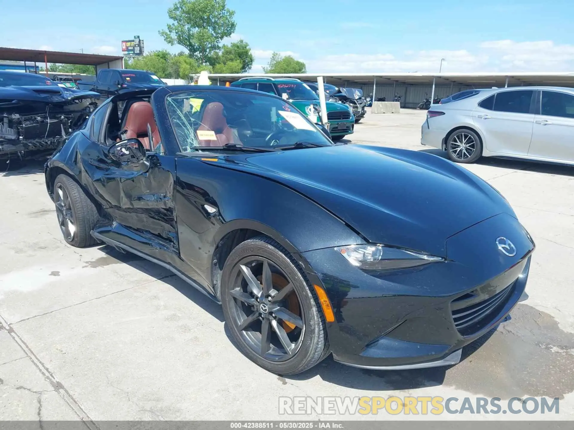 1 Photograph of a damaged car JM1NDAM77K0303934 MAZDA MX-5 MIATA RF 2019