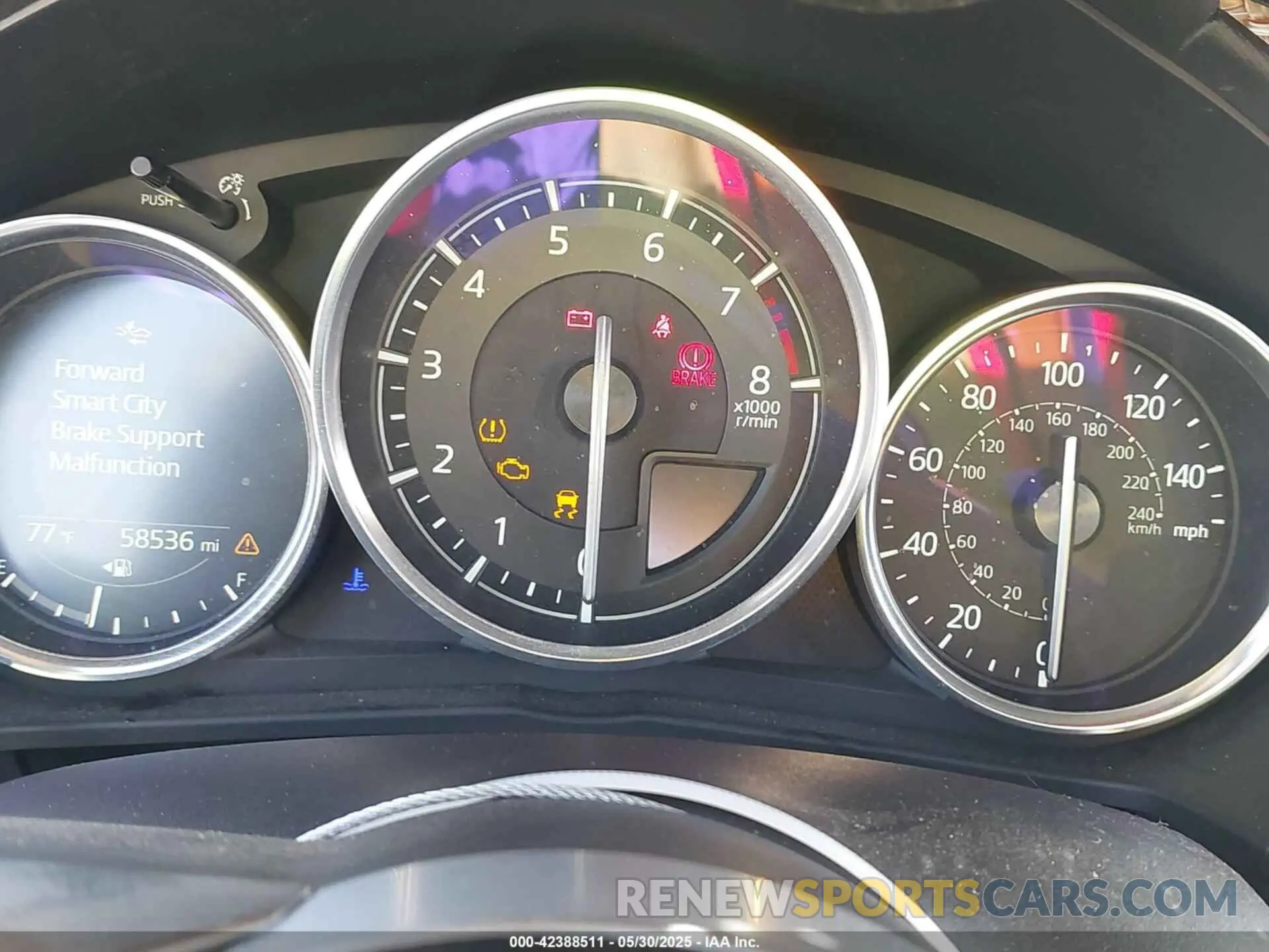 7 Photograph of a damaged car JM1NDAM77K0303934 MAZDA MX-5 MIATA RF 2019