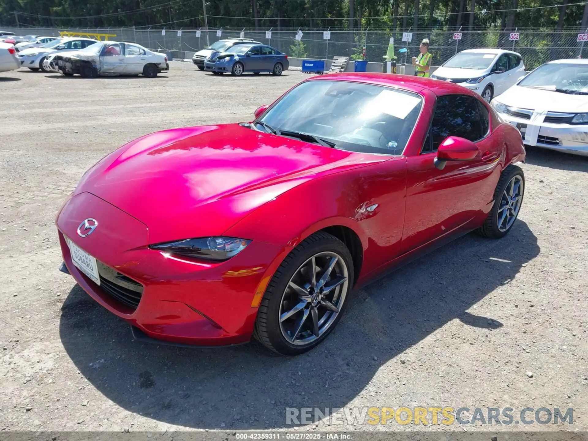2 Photograph of a damaged car JM1NDAM75L0416654 MAZDA MX-5 MIATA RF 2020