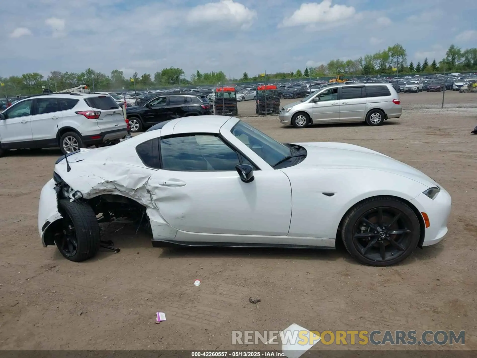 13 Фотография поврежденного автомобиля JM1NDAL71M0456507 MAZDA MX-5 MIATA RF 2021