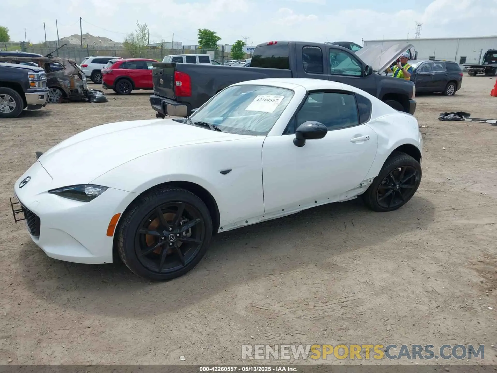 2 Фотография поврежденного автомобиля JM1NDAL71M0456507 MAZDA MX-5 MIATA RF 2021