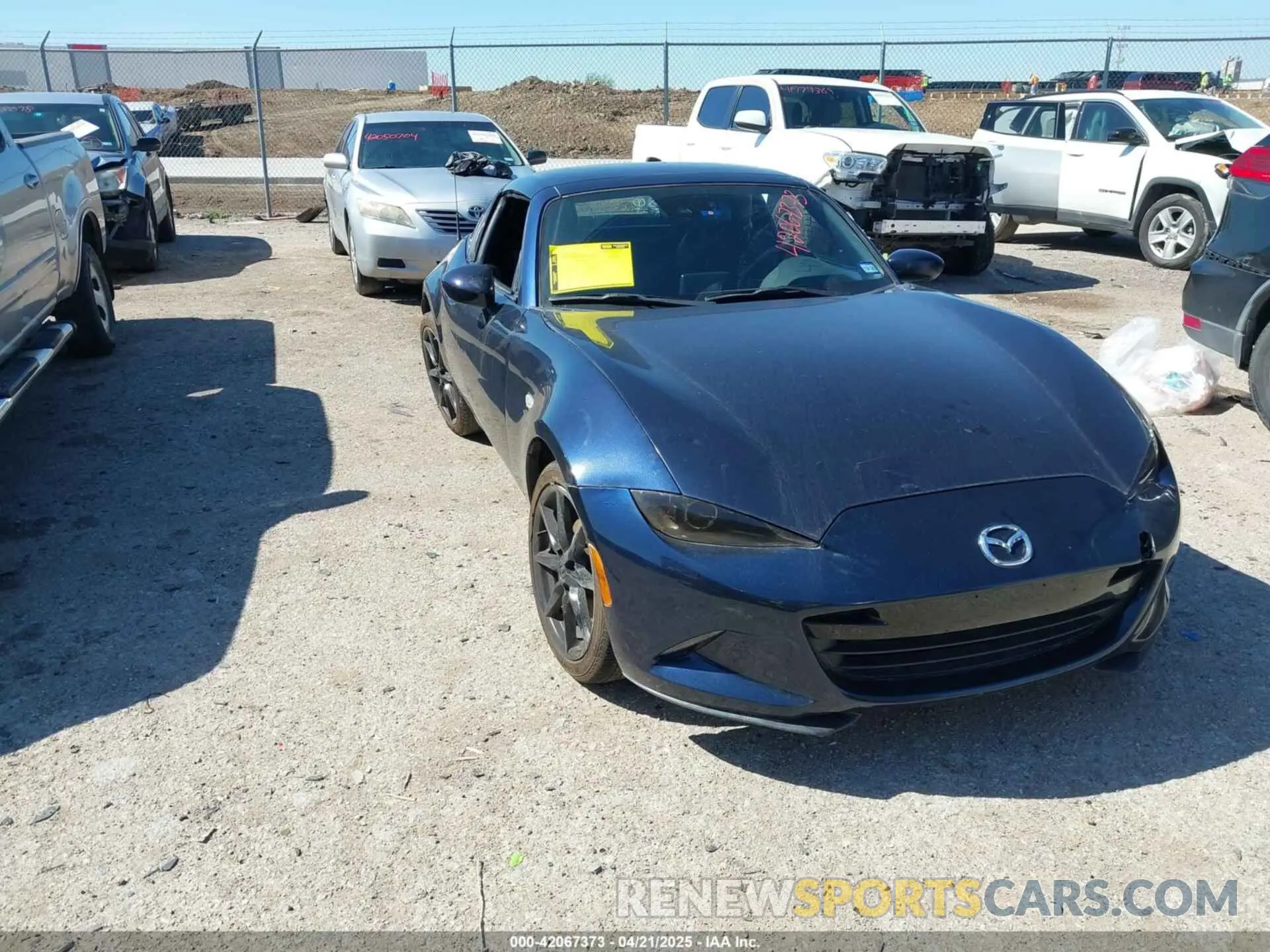 1 Фотография поврежденного автомобиля JM1NDAM7XM0455743 MAZDA MX-5 MIATA RF 2021