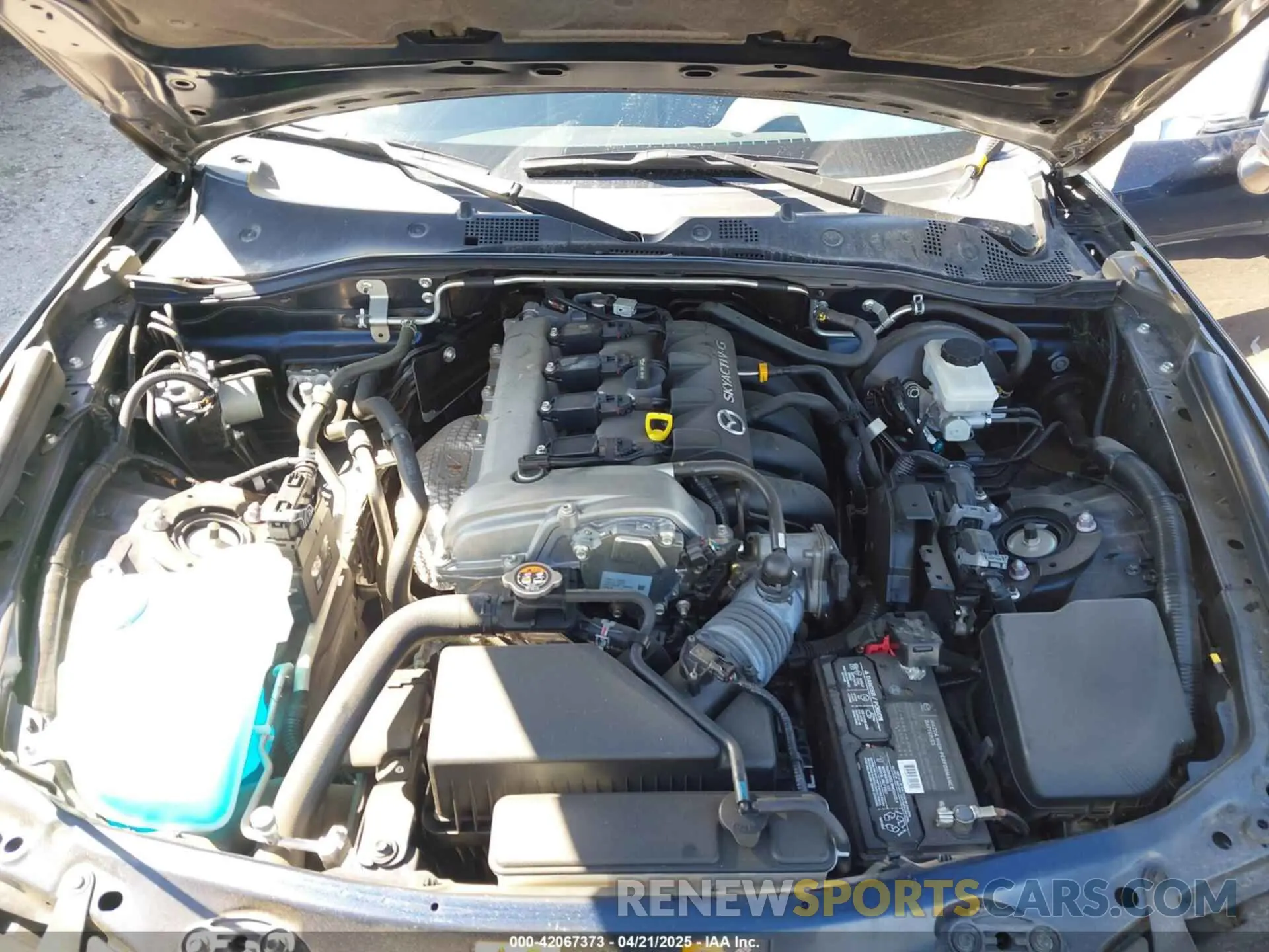10 Фотография поврежденного автомобиля JM1NDAM7XM0455743 MAZDA MX-5 MIATA RF 2021