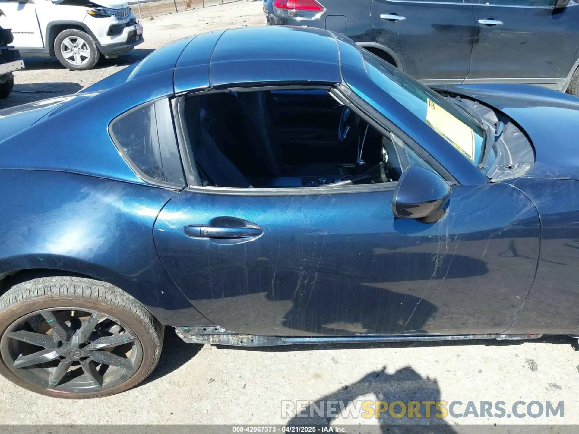13 Фотография поврежденного автомобиля JM1NDAM7XM0455743 MAZDA MX-5 MIATA RF 2021