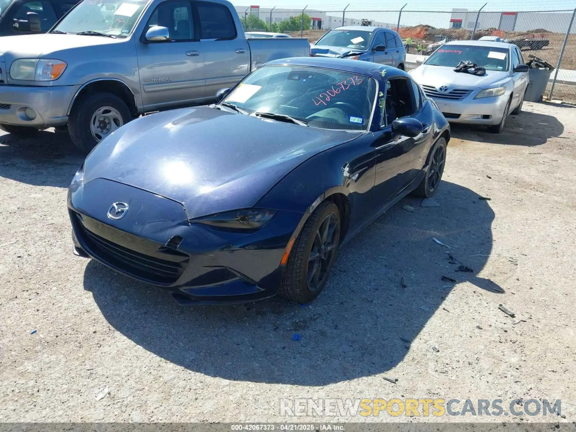 2 Фотография поврежденного автомобиля JM1NDAM7XM0455743 MAZDA MX-5 MIATA RF 2021