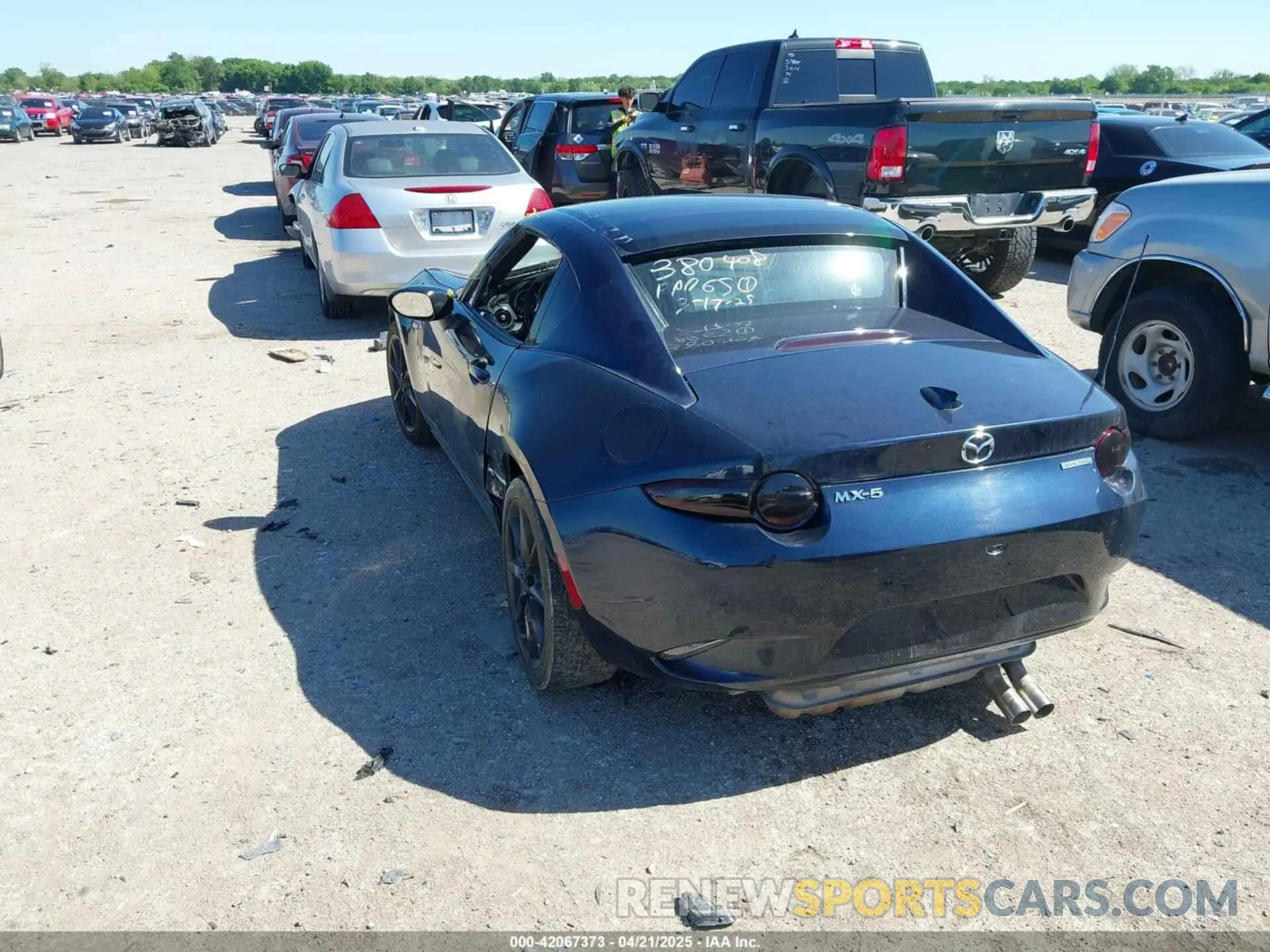 3 Фотография поврежденного автомобиля JM1NDAM7XM0455743 MAZDA MX-5 MIATA RF 2021