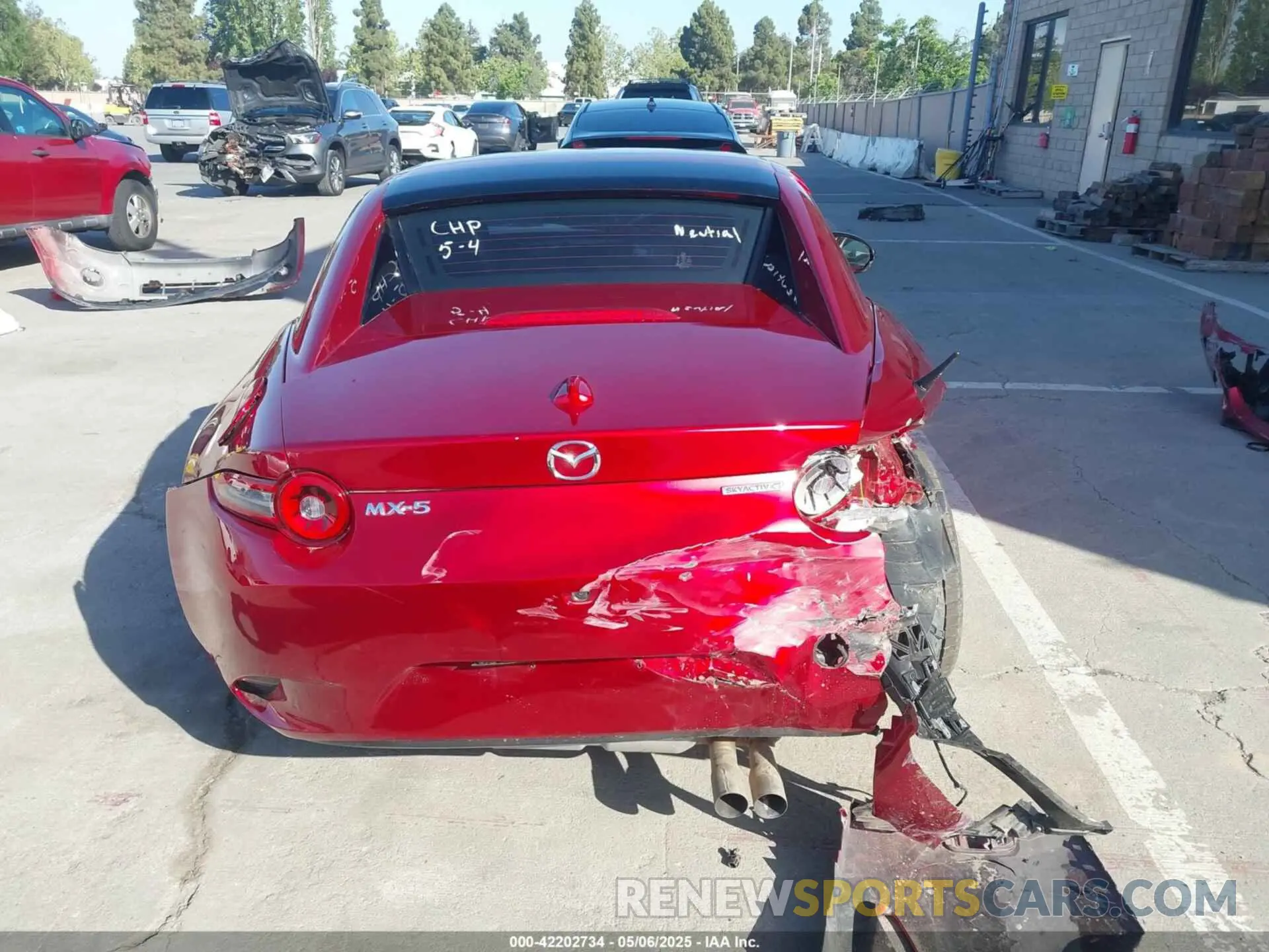 16 Photograph of a damaged car JM1NDAM79R0603310 MAZDA MX-5 MIATA RF 2024