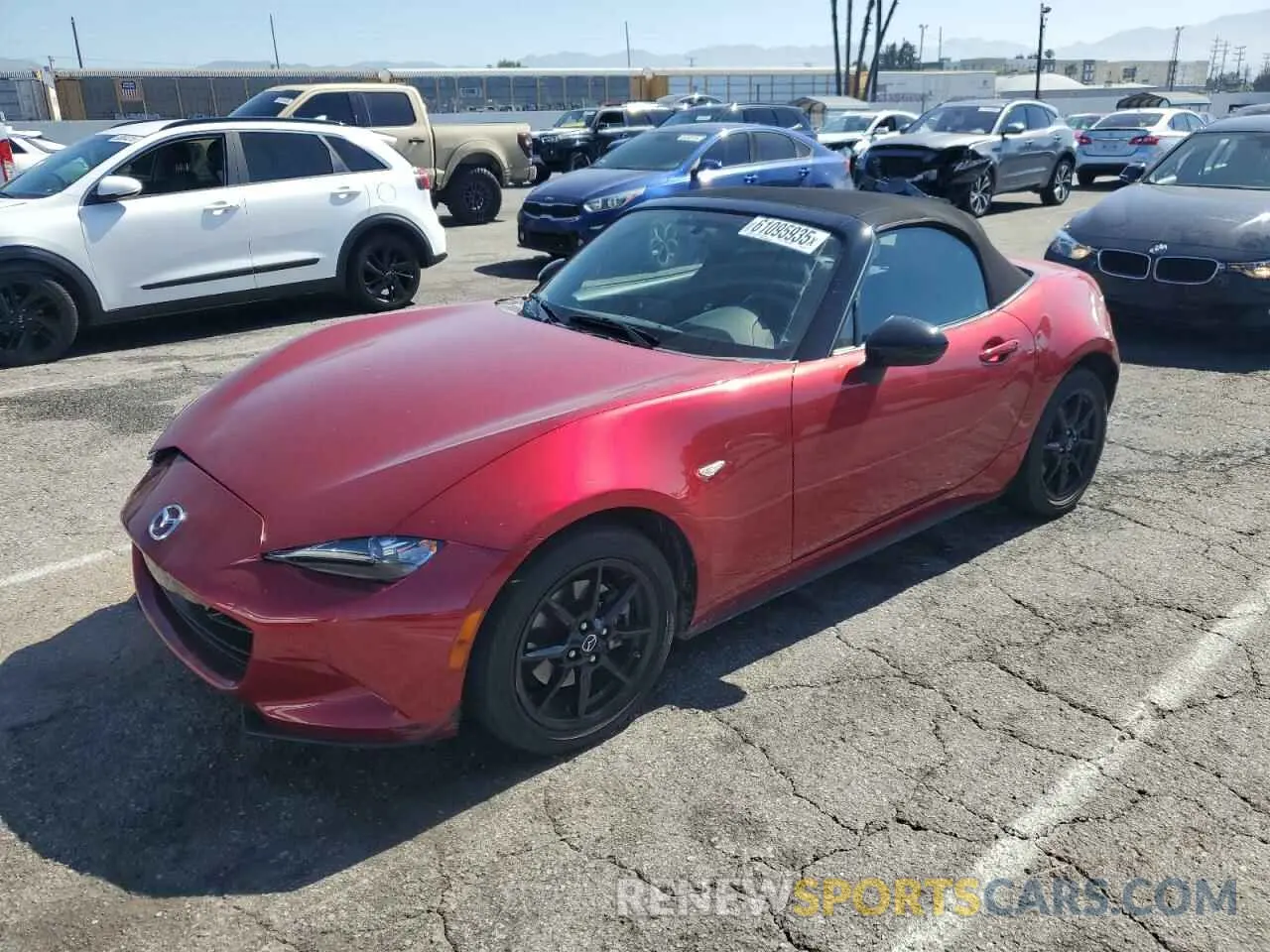 1 Фотография поврежденного автомобиля JM1NDAB77K0303256 MAZDA MX5 2019