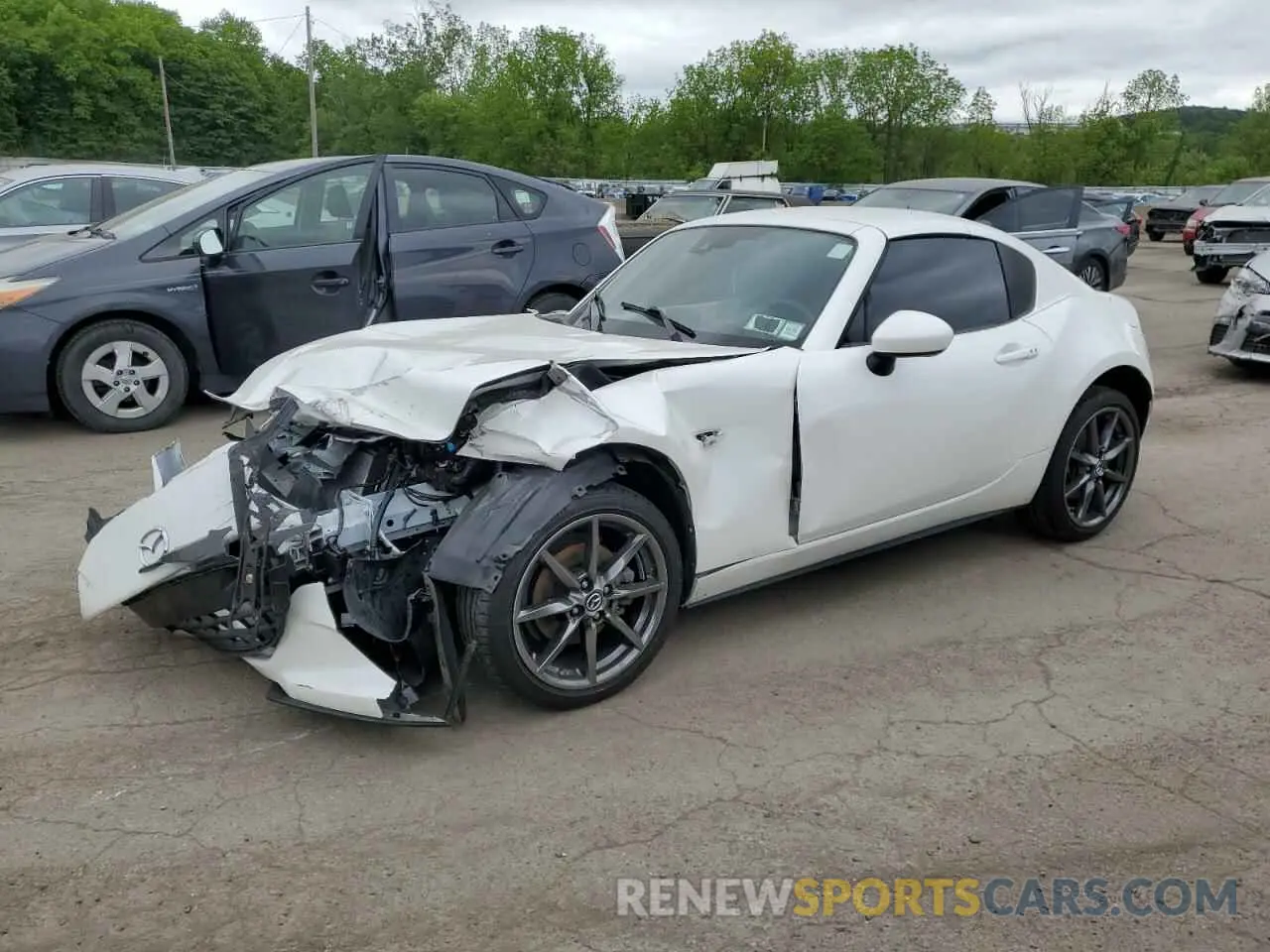 1 Photograph of a damaged car JM1NDAM70K0305184 MAZDA MX5 2019