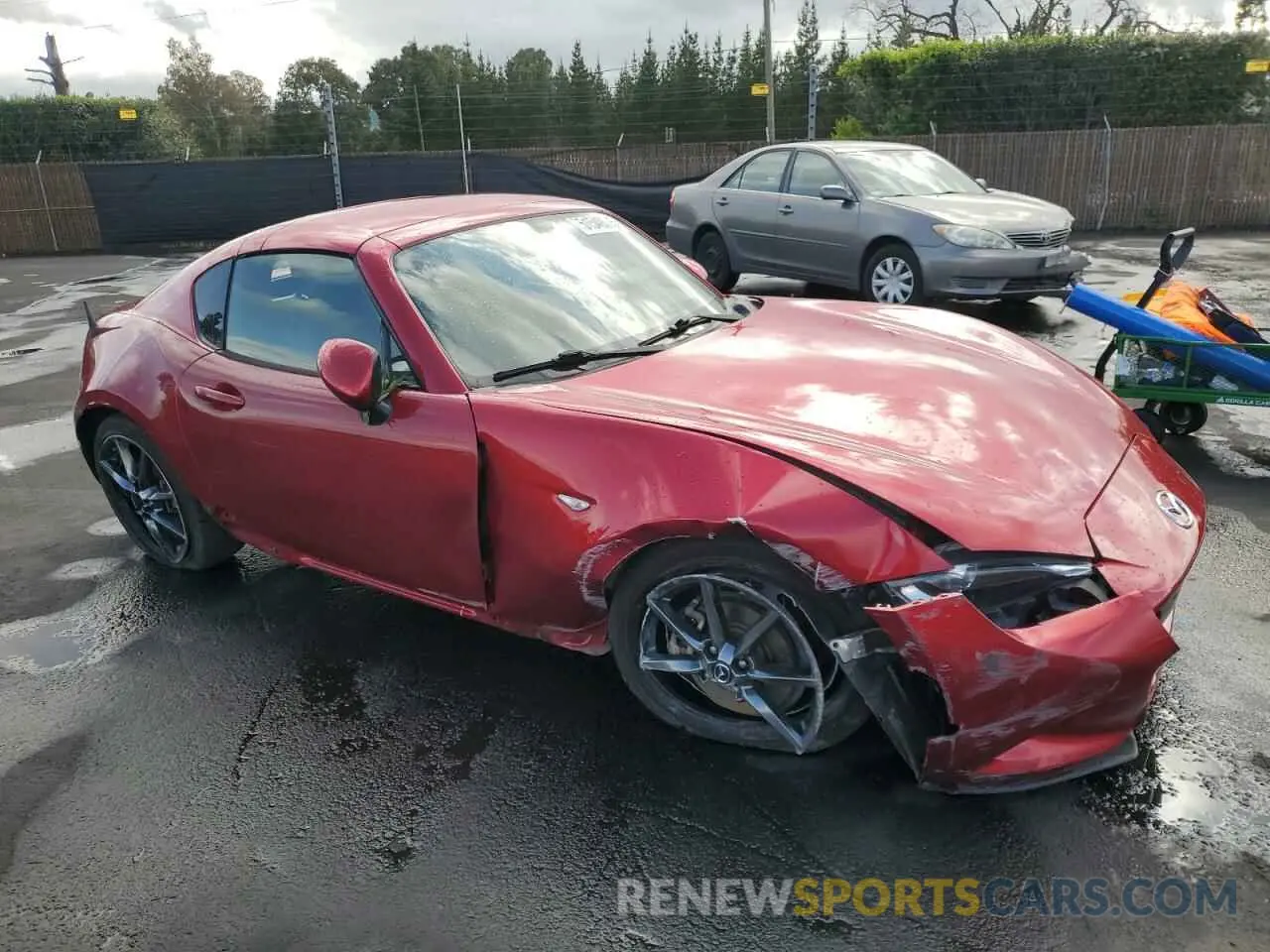 4 Photograph of a damaged car JM1NDAM73K0302330 MAZDA MX5 2019