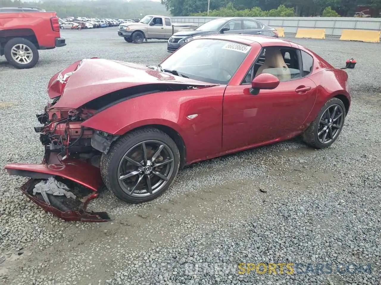 1 Photograph of a damaged car JM1NDAM79K0311307 MAZDA MX5 2019
