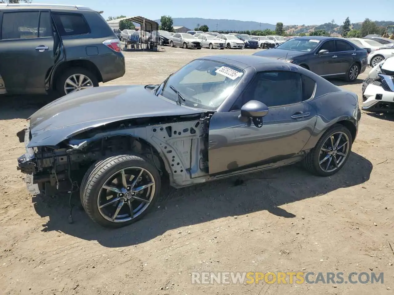 1 Photograph of a damaged car JM1NDAM7XK0302826 MAZDA MX5 2019