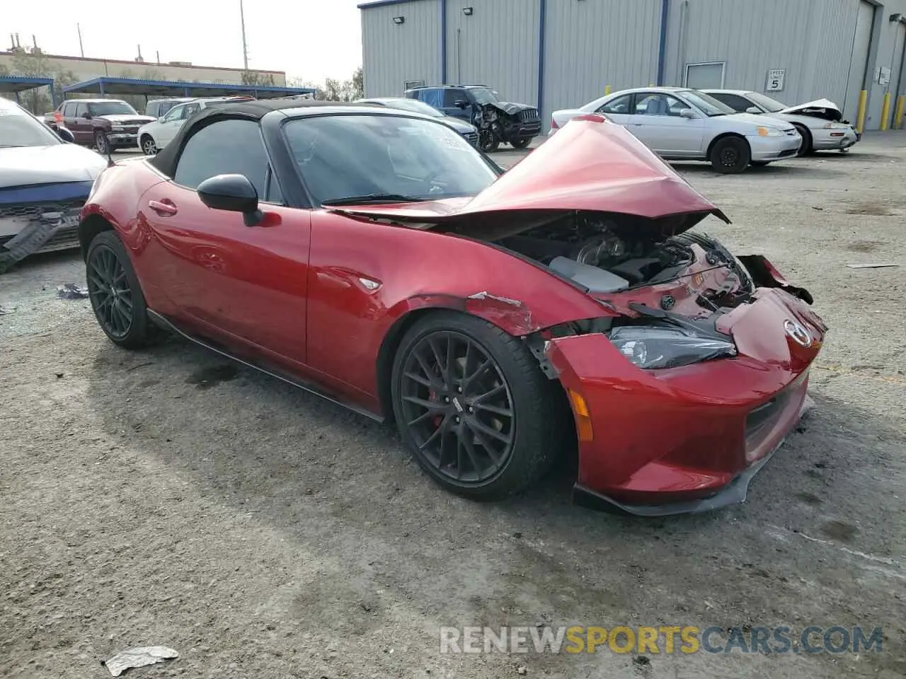 4 Фотография поврежденного автомобиля JM1NDAC75L0418616 MAZDA MX5 2020