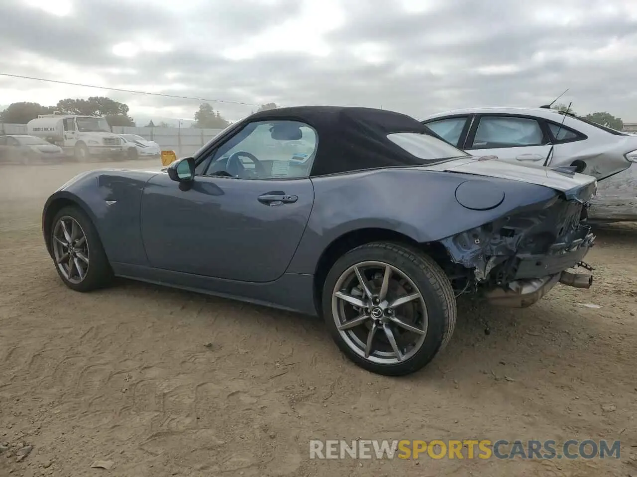 2 Photograph of a damaged car JM1NDAD74M0458766 MAZDA MX5 2021