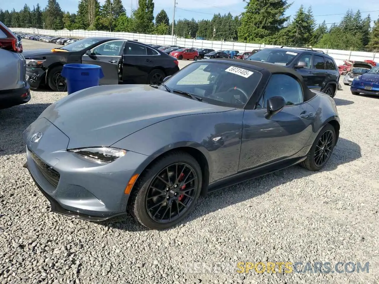 1 Photograph of a damaged car JM1NDAC71N0504282 MAZDA MX5 2022