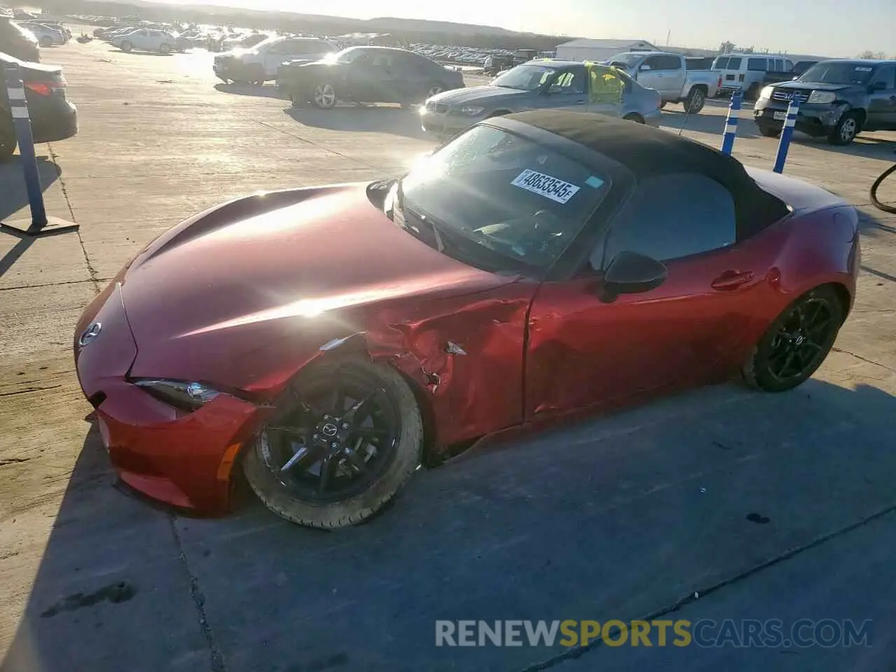 1 Фотография поврежденного автомобиля JM1NDAB70P0561948 MAZDA MX5 2023