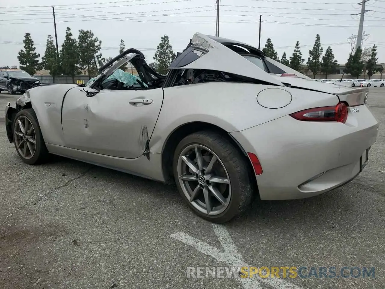 2 Photograph of a damaged car JM1NDAM7XP0550727 MAZDA MX5 2023