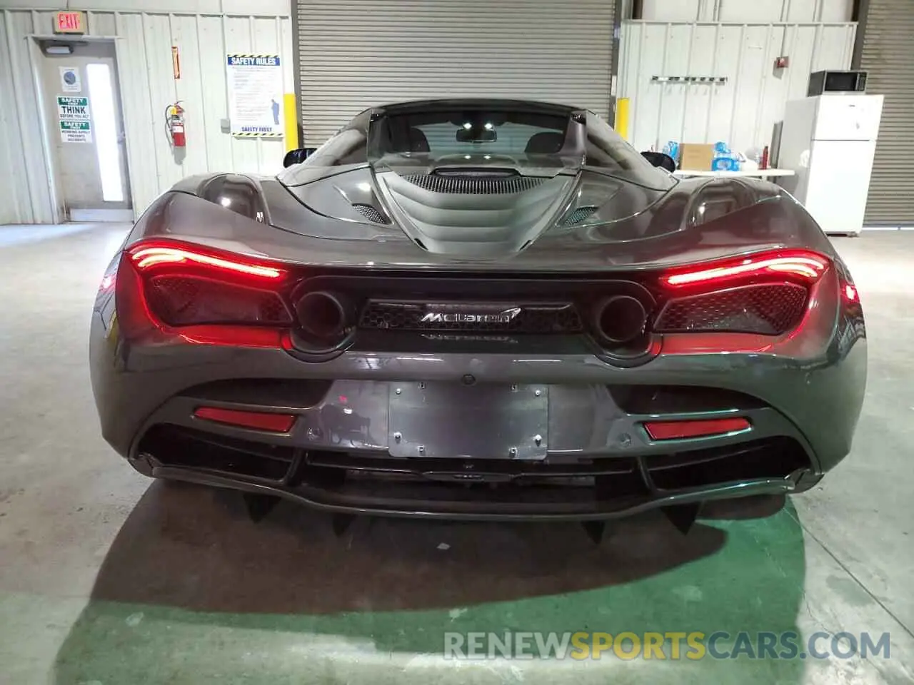 6 Photograph of a damaged car SBM14FCA4MW006331 MCLAREN AUTOMOTIVE ALL MODELS 2021