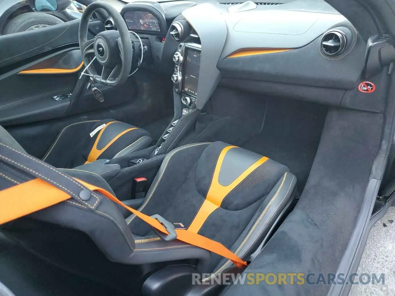 8 Photograph of a damaged car SBM14FCA4MW006331 MCLAREN AUTOMOTIVE ALL MODELS 2021