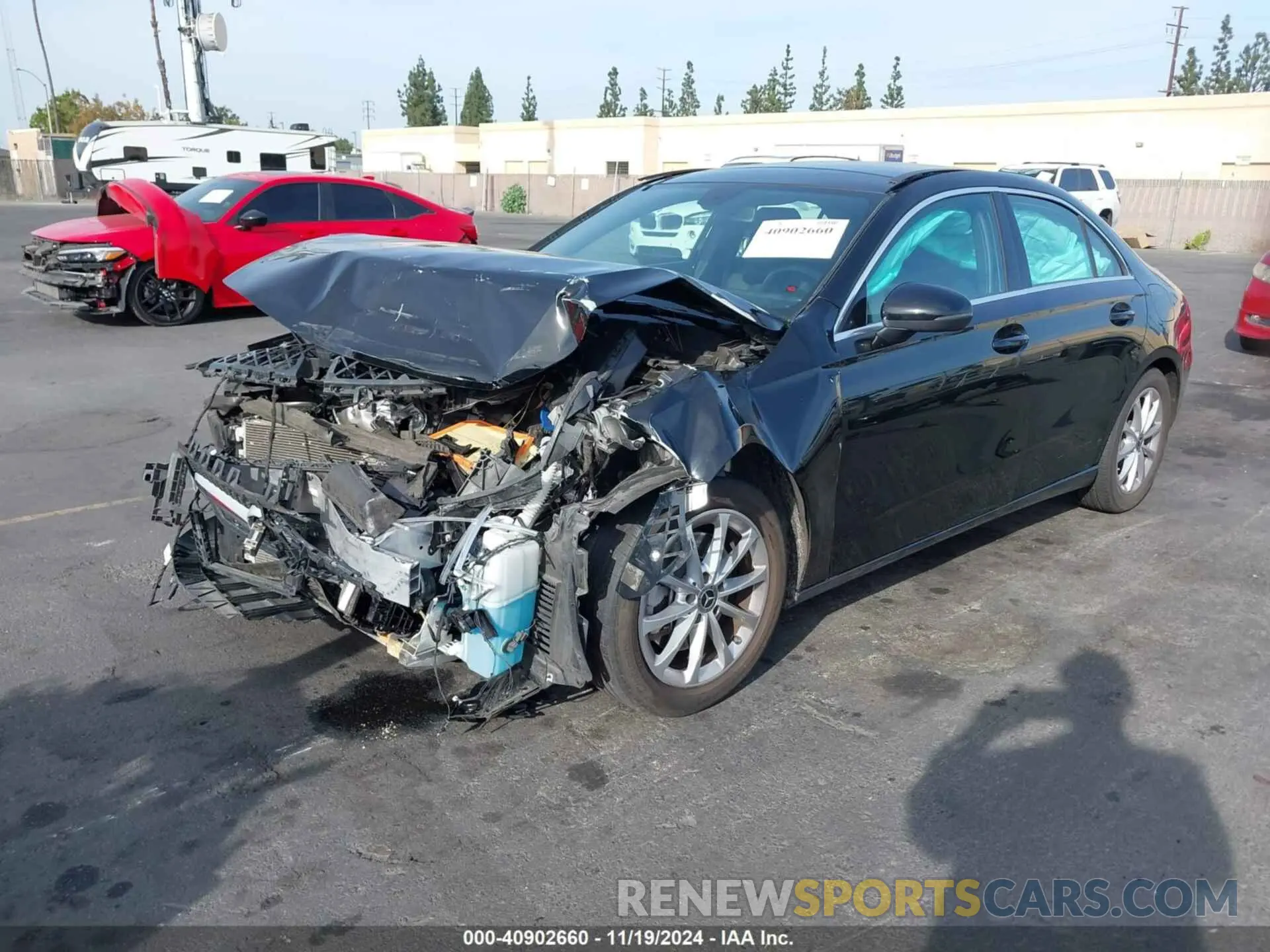 2 Photograph of a damaged car WDD3G4EB8KW021243 MERCEDES-BENZ A 2019
