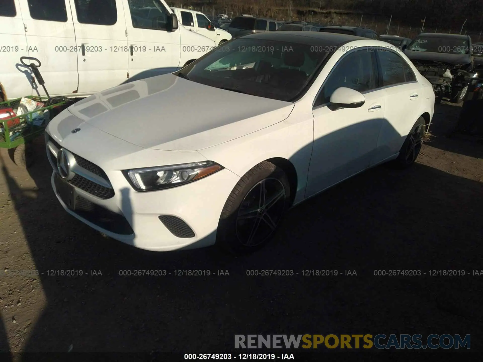 2 Photograph of a damaged car WDD3G4FB0KW010493 MERCEDES-BENZ A 2019